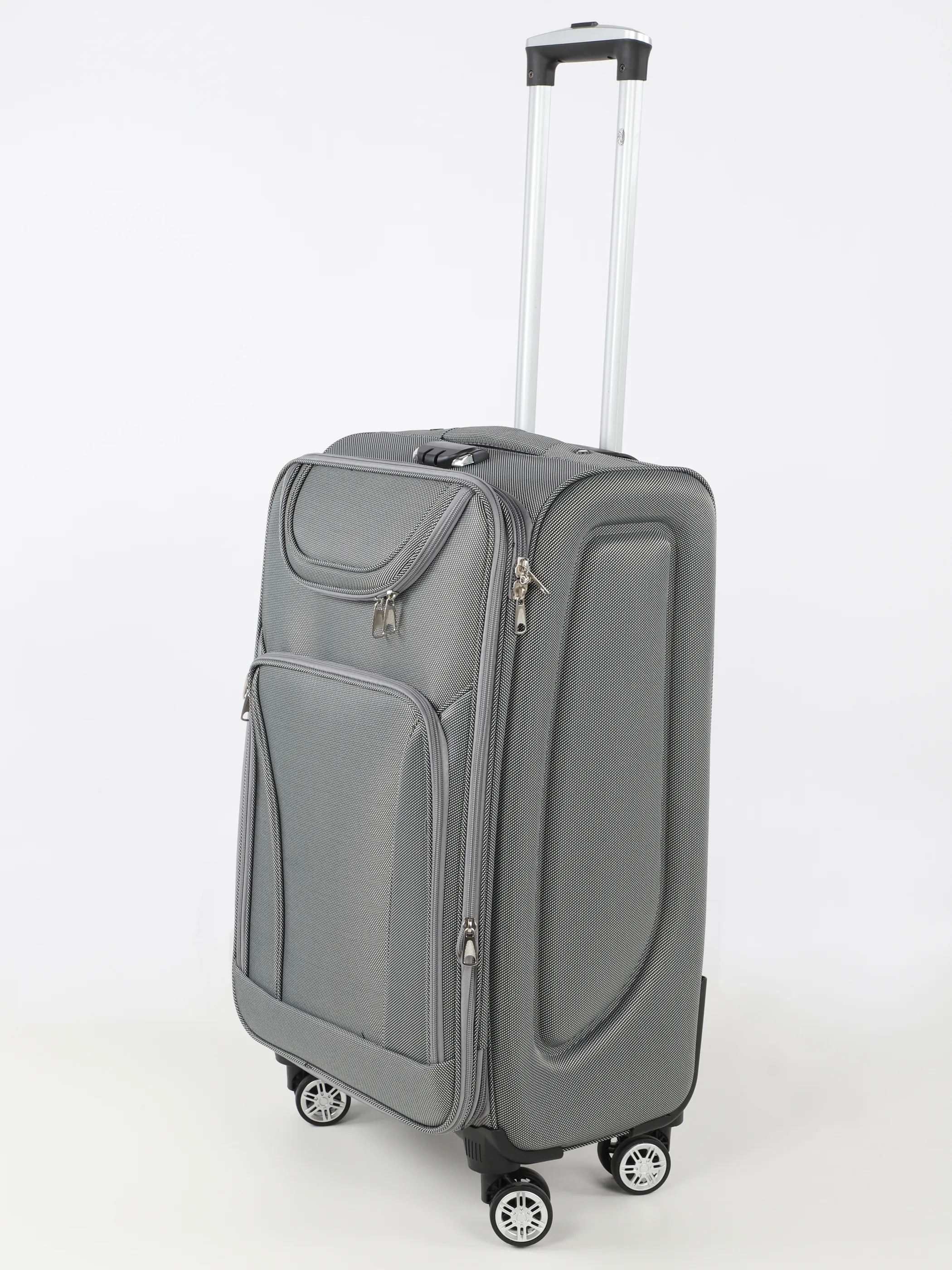 Koffer/Taschen Koffer Textil Maribor 68x41x32 Grau 833746 SILBER 1