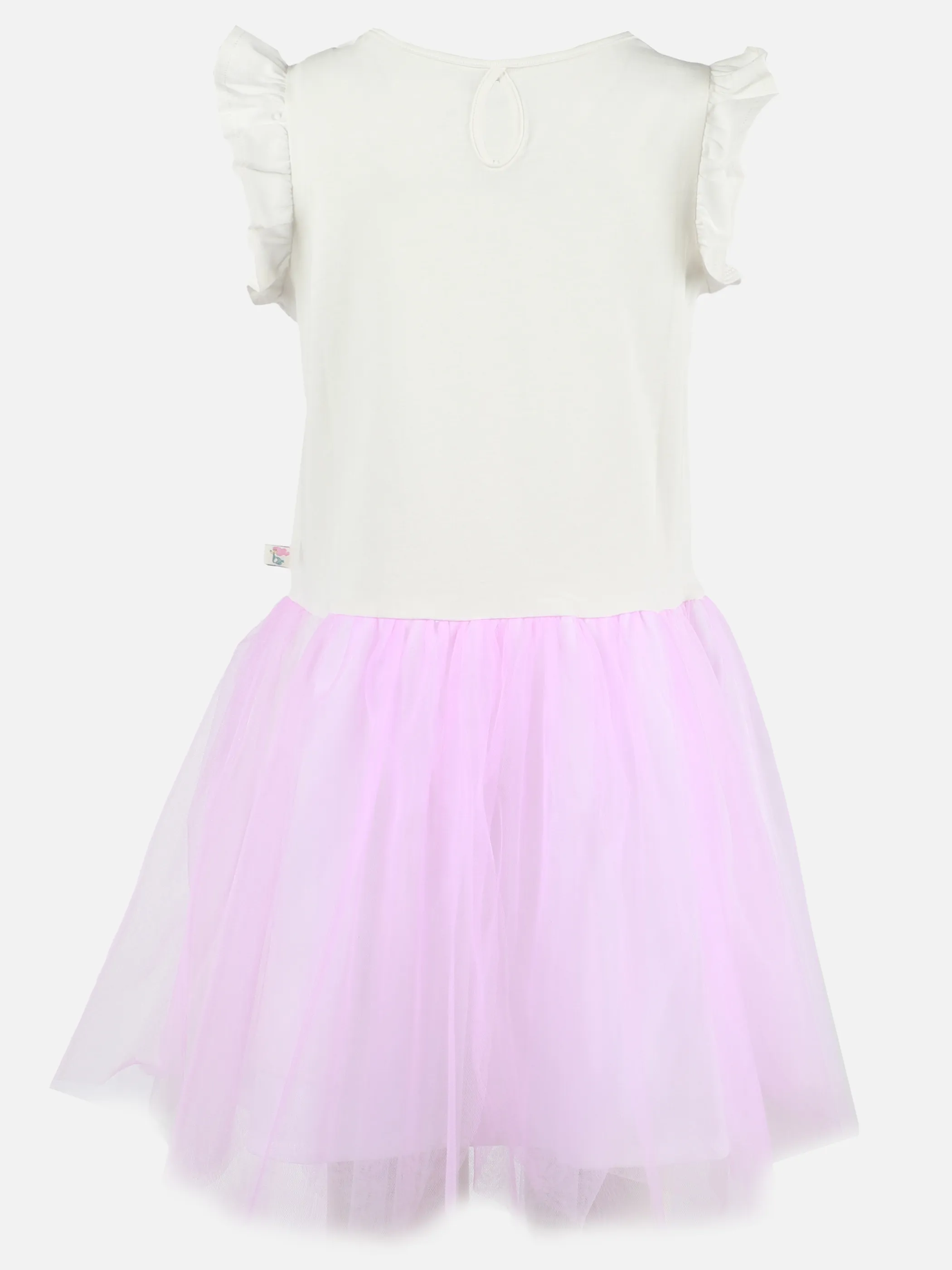 Bubble Gum KM Kleid mit Herz Print in rosa/lila Rosa 908866 ROSA/LILA 2