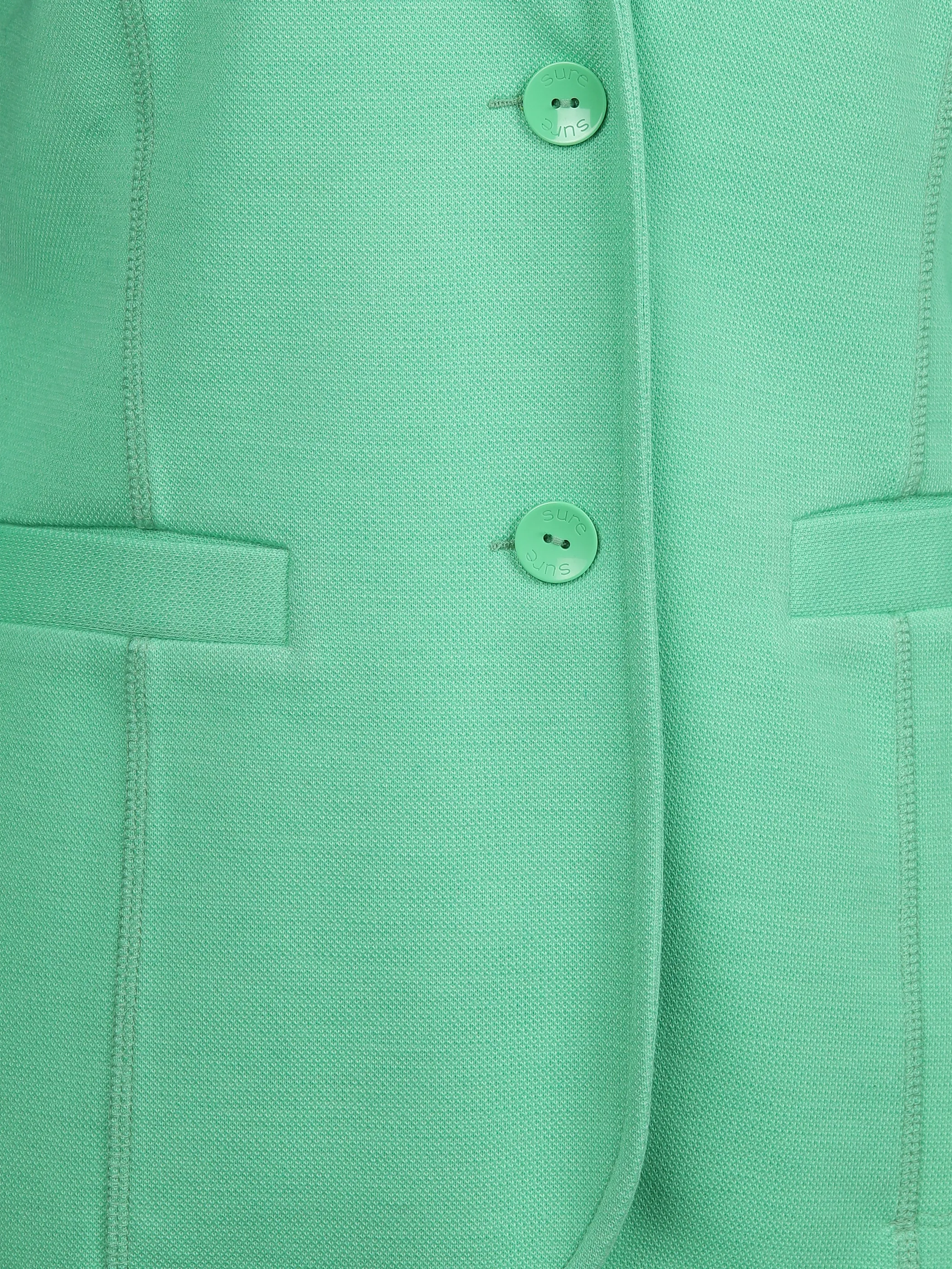 Sure Da-Jersey-Blazer m.2 Knöpfen Grün 878389 IRISHGREEN 3