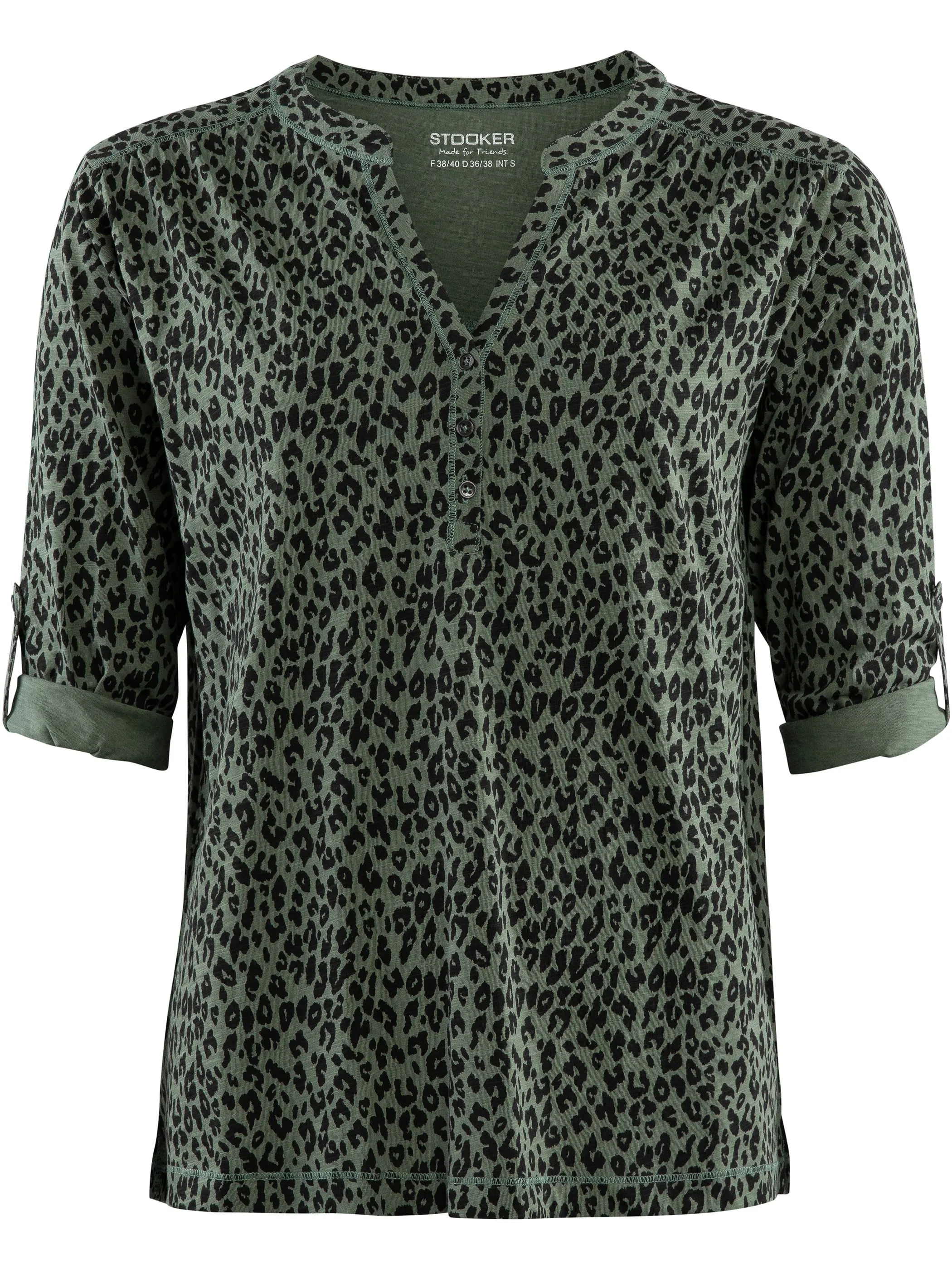 Stooker DOB 25560280009129 Da. T-Shirts / Grün 919922 9129 1 Stooker DOB 25560280009129 Da. T-Shirts / Grün 919922 9129 1