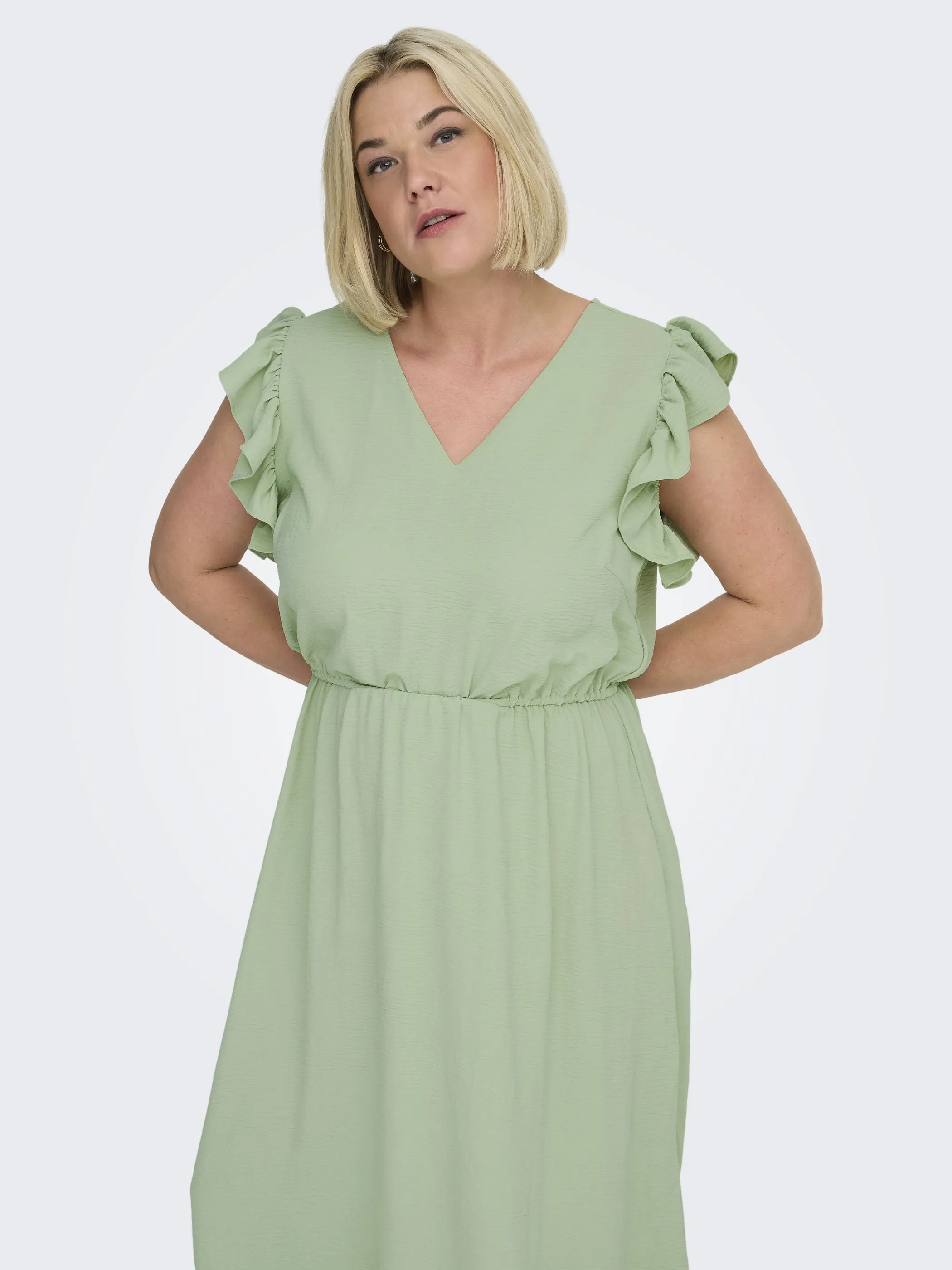 Only Carmakoma 15327187 CARMETTA S/L LONG DRE Grün 926821 194058 3