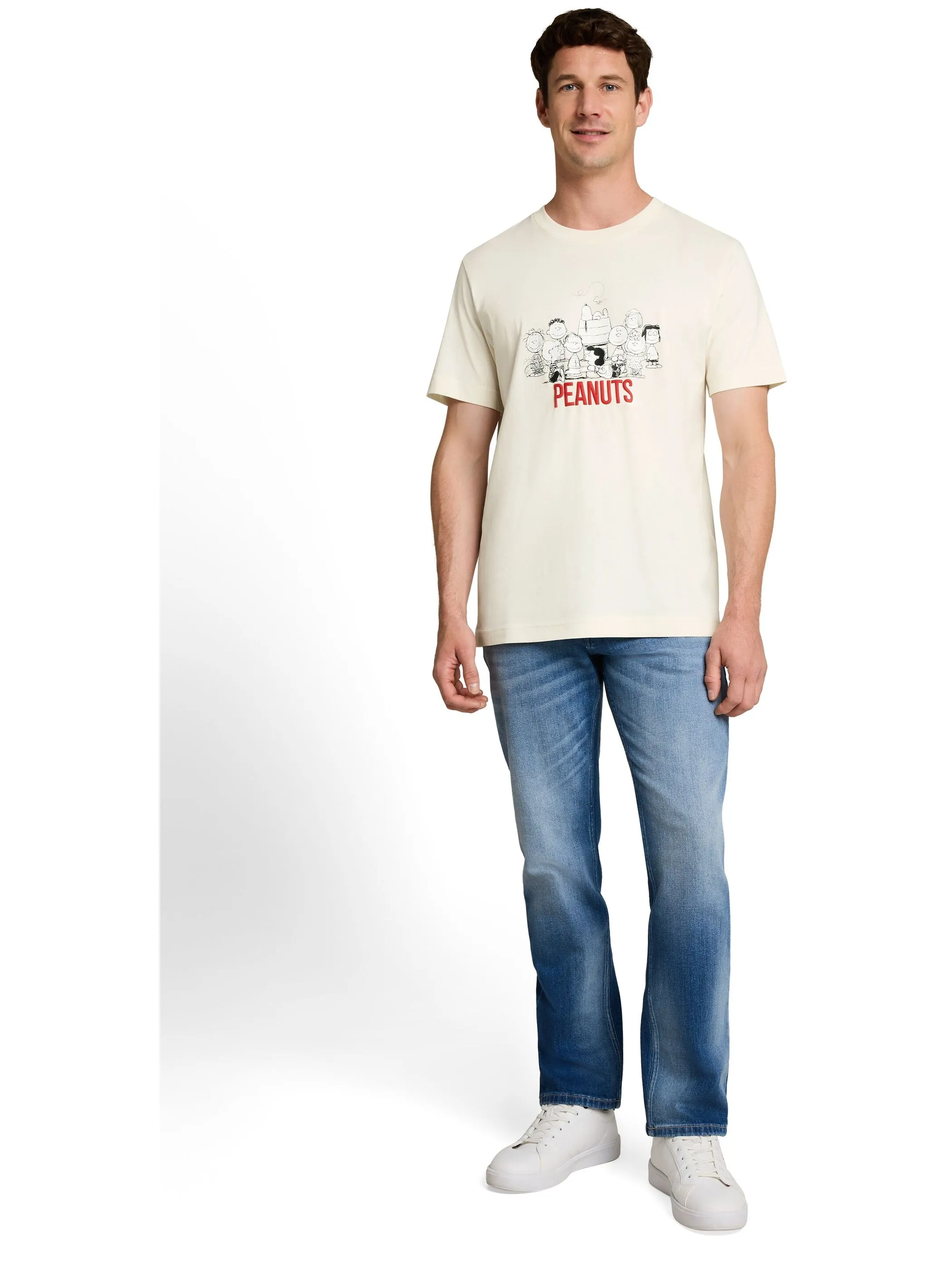 Tom Tailor 1053463 PEANUTS printed t-shirt Weiß 933844 10348 4