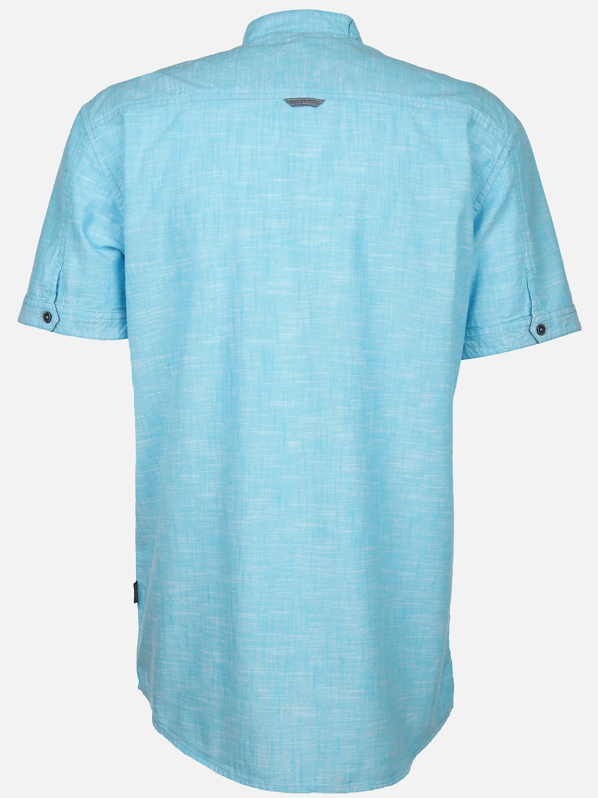 Jim Spencer He. Stehkragenhemd 1/2 Arm Türkis 894398 AQUA 2