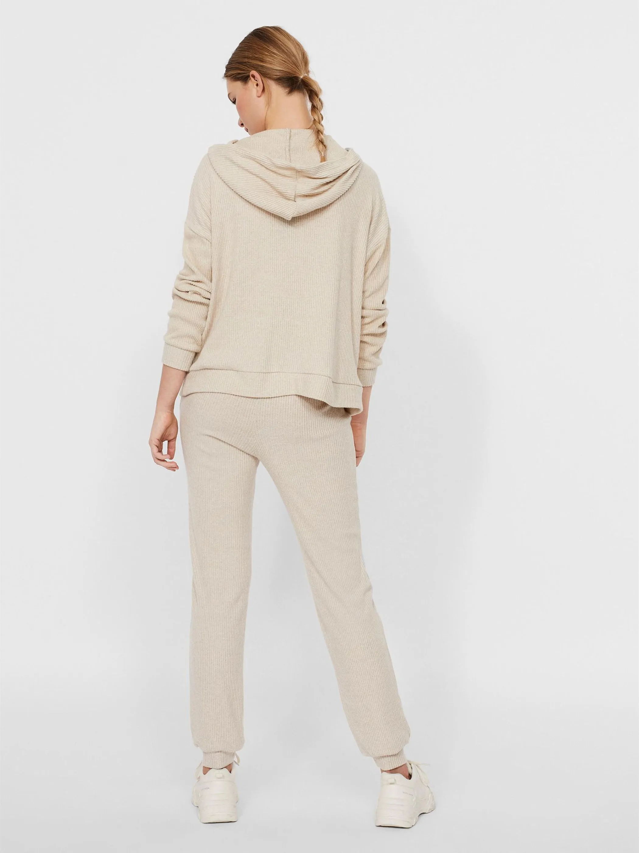 Vero Moda 10252245 VMTIA RIB L/S OVERSIZ Braun 853160 175626001 5