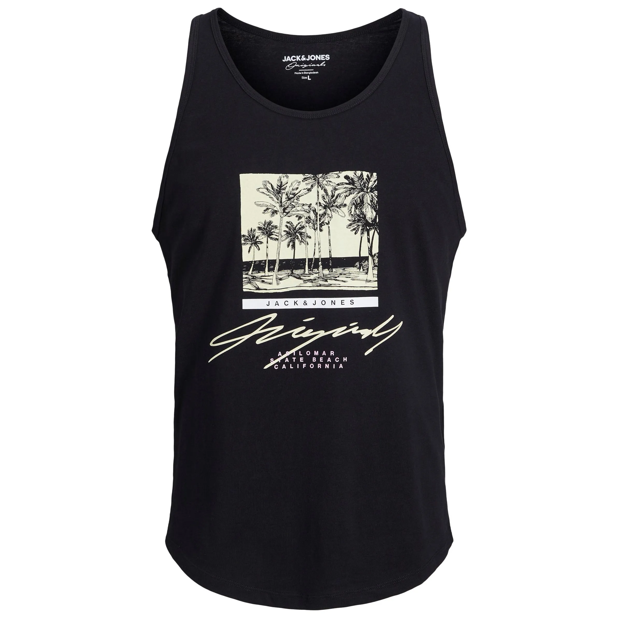 Jack Jones 12234227 JORTULUM SKETCH TANK Schwarz 877751 178012 1 Jack Jones 12234227 JORTULUM SKETCH TANK Schwarz 877751 178012 1