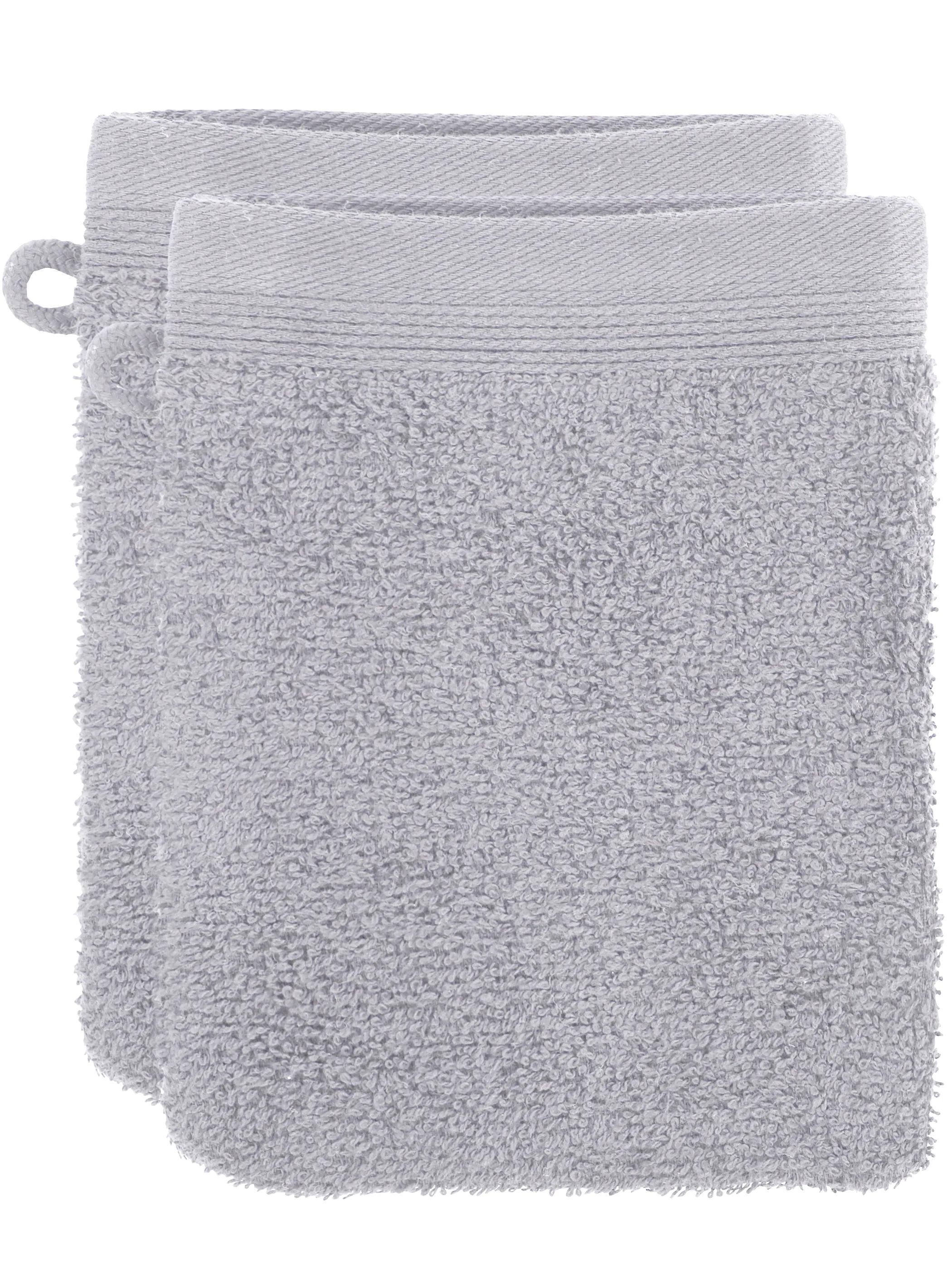 Villa Grinario Waschhandschuh 2er Set Grau 892473 GRAU 1 Villa Grinario Waschhandschuh 2er Set Grau 892473 GRAU 1