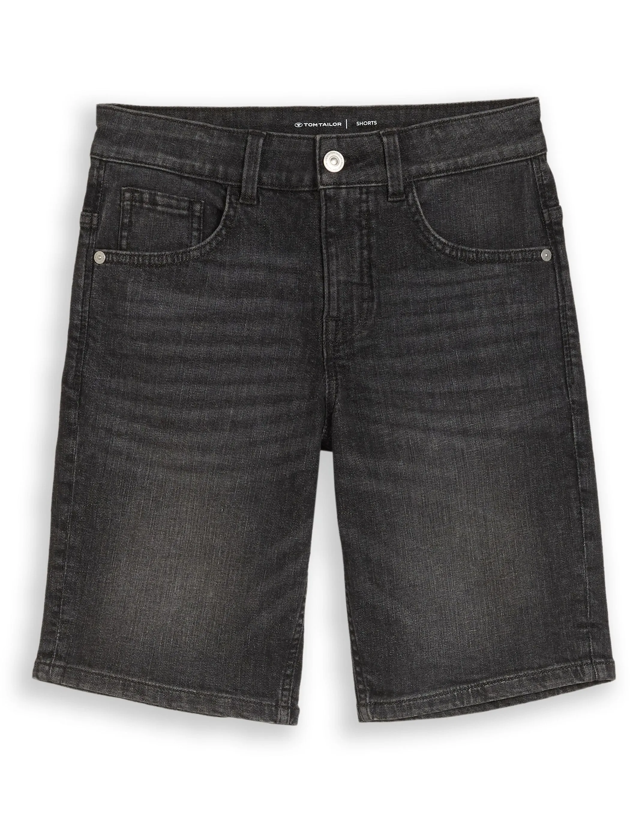 Tom Tailor JIM BERMUDA Jeans Shorts mit Stretch Grau 469964 10220 1