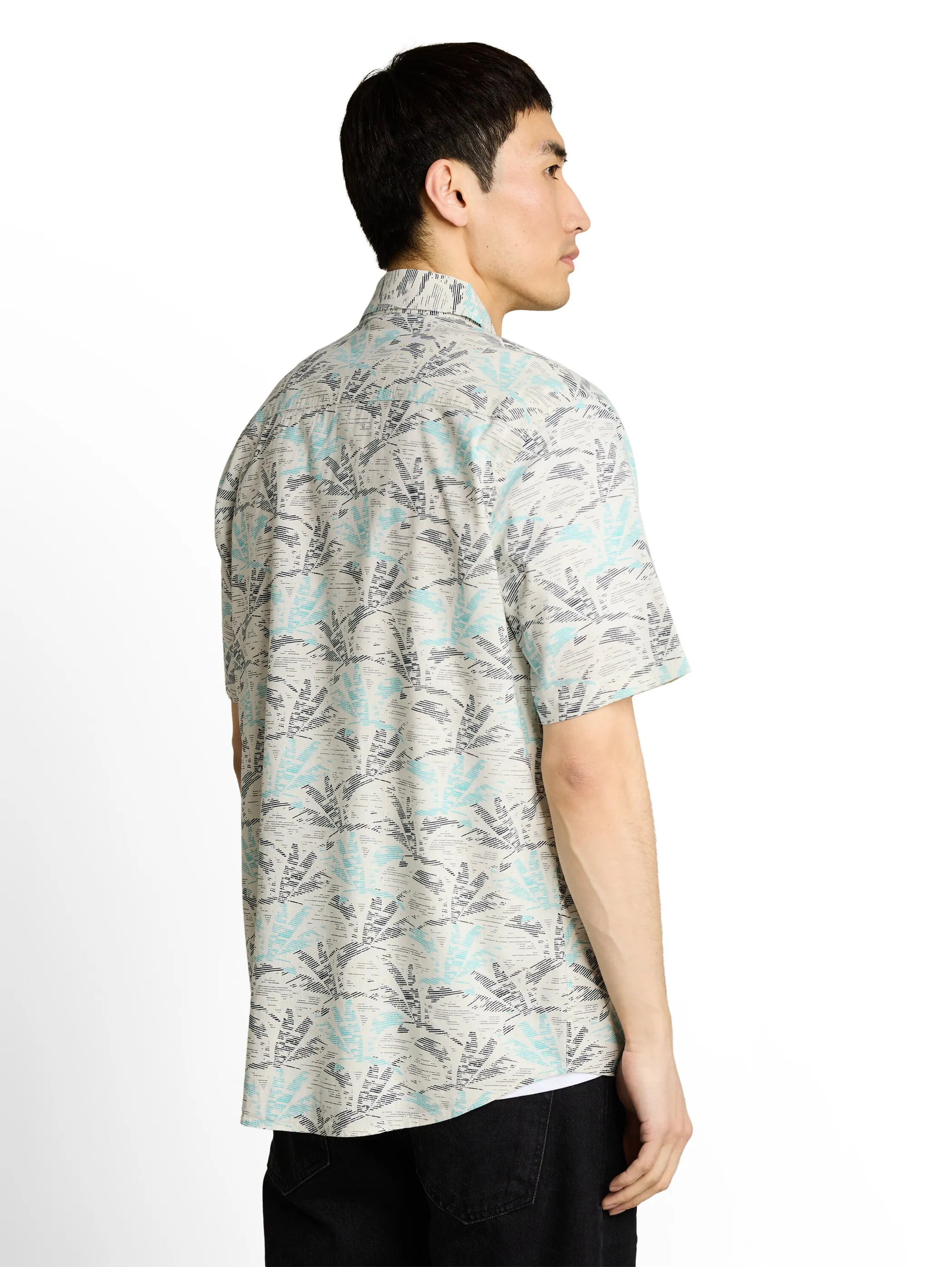 Tom Tailor 1049605 printed shirt Weiß 922126 39713 2