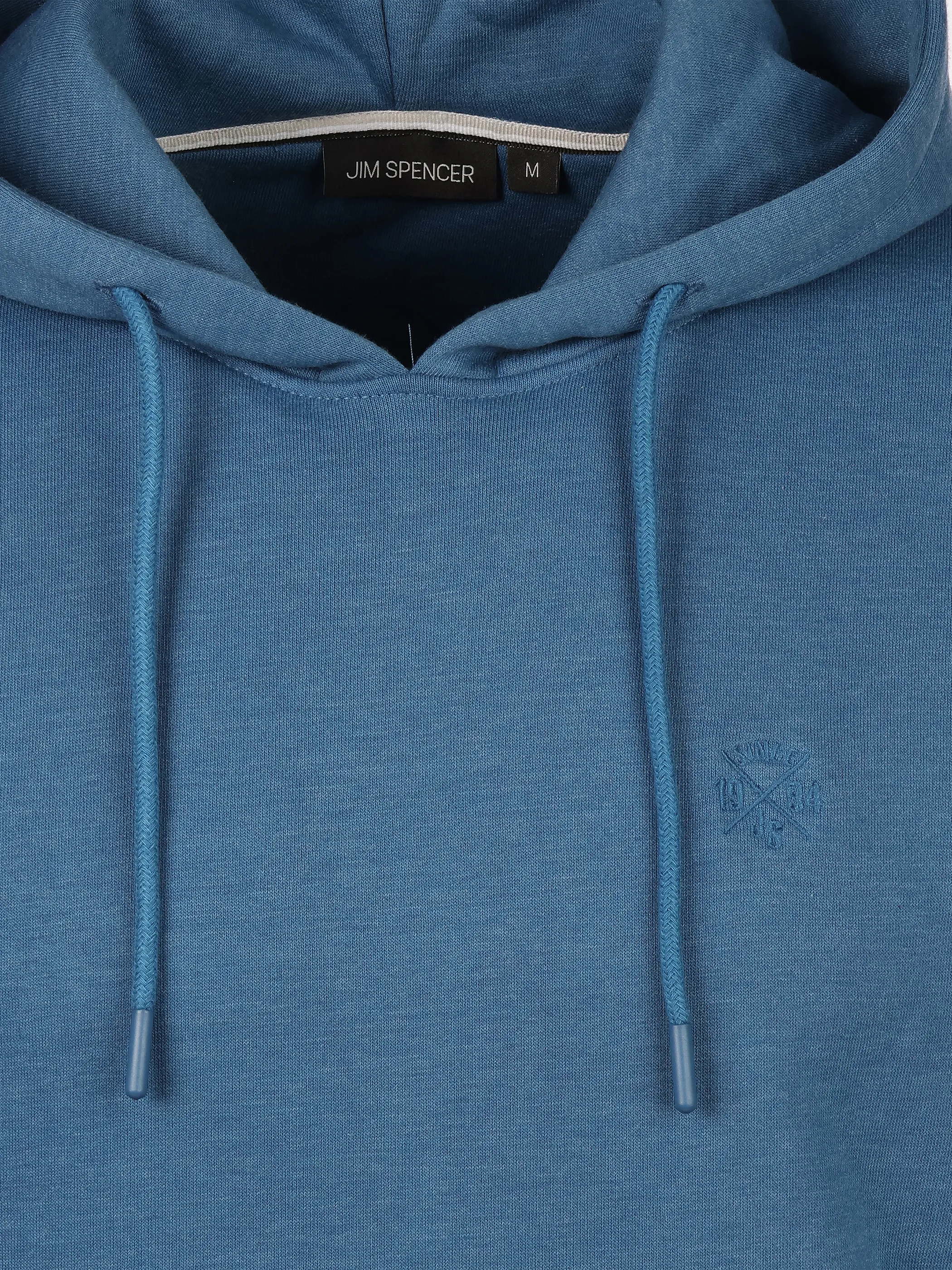 Jim Spencer He. Kapuzensweatshirt kangaroo seasonal Blau 919311 AZUR MEL 3