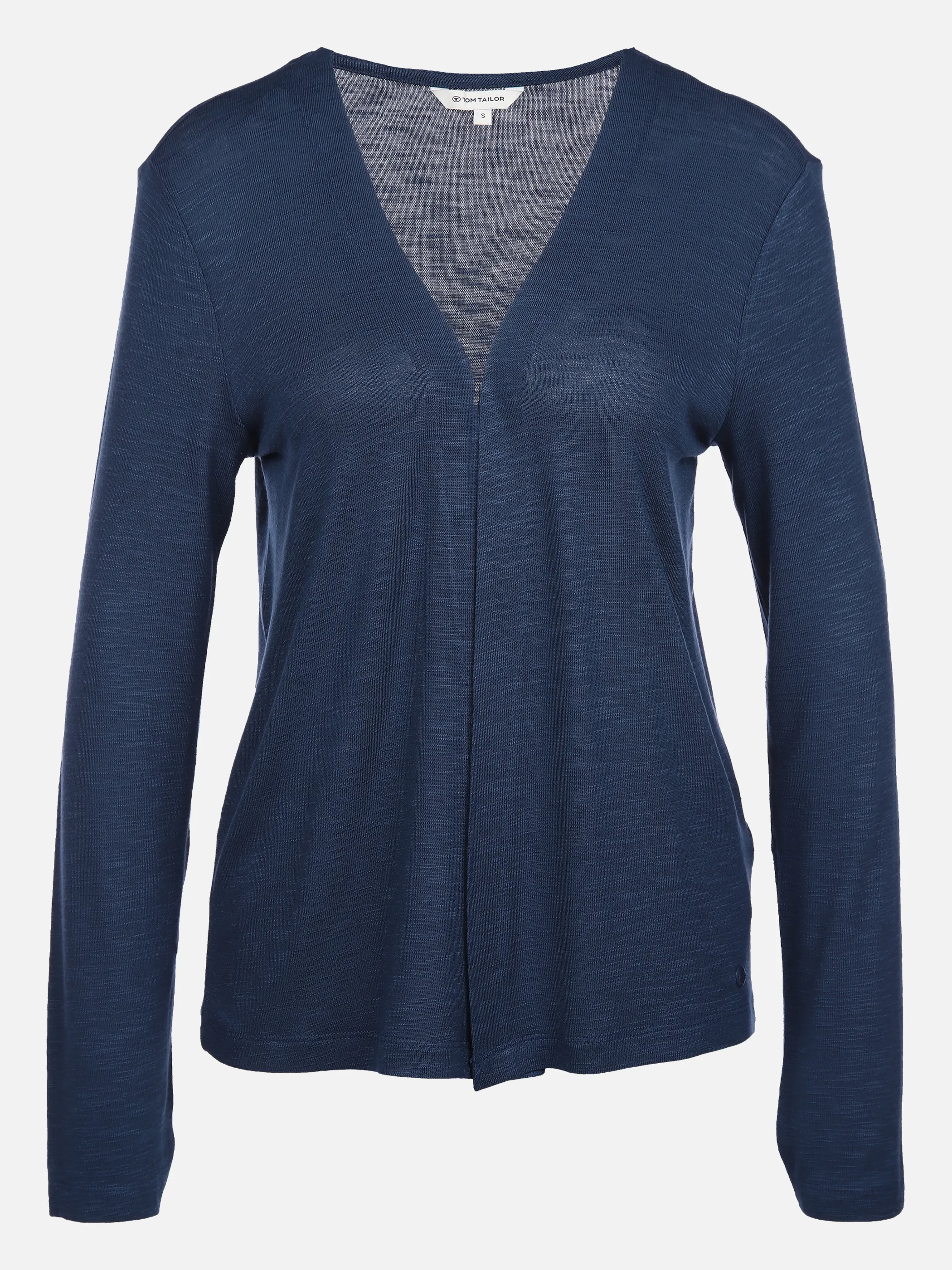 Tom Tailor 1031210 T-shirt cardigan short Blau 865216 11758 1 Tom Tailor 1031210 T-shirt cardigan short Blau 865216 11758 1