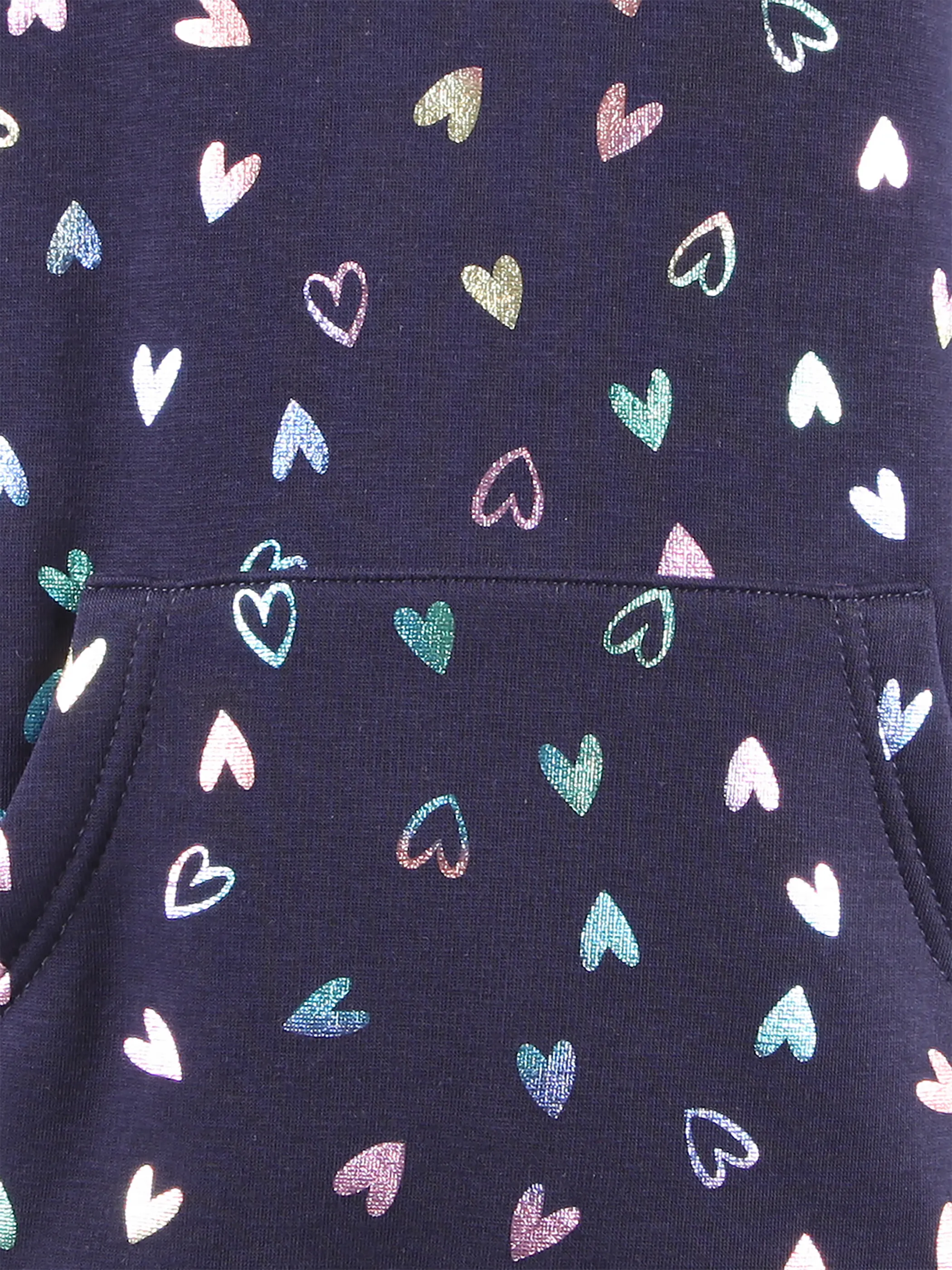 One Way KM Sweatshirt mit 1.Herzchen AOP 2.Schmeterling Blau 913948 BLAU 3