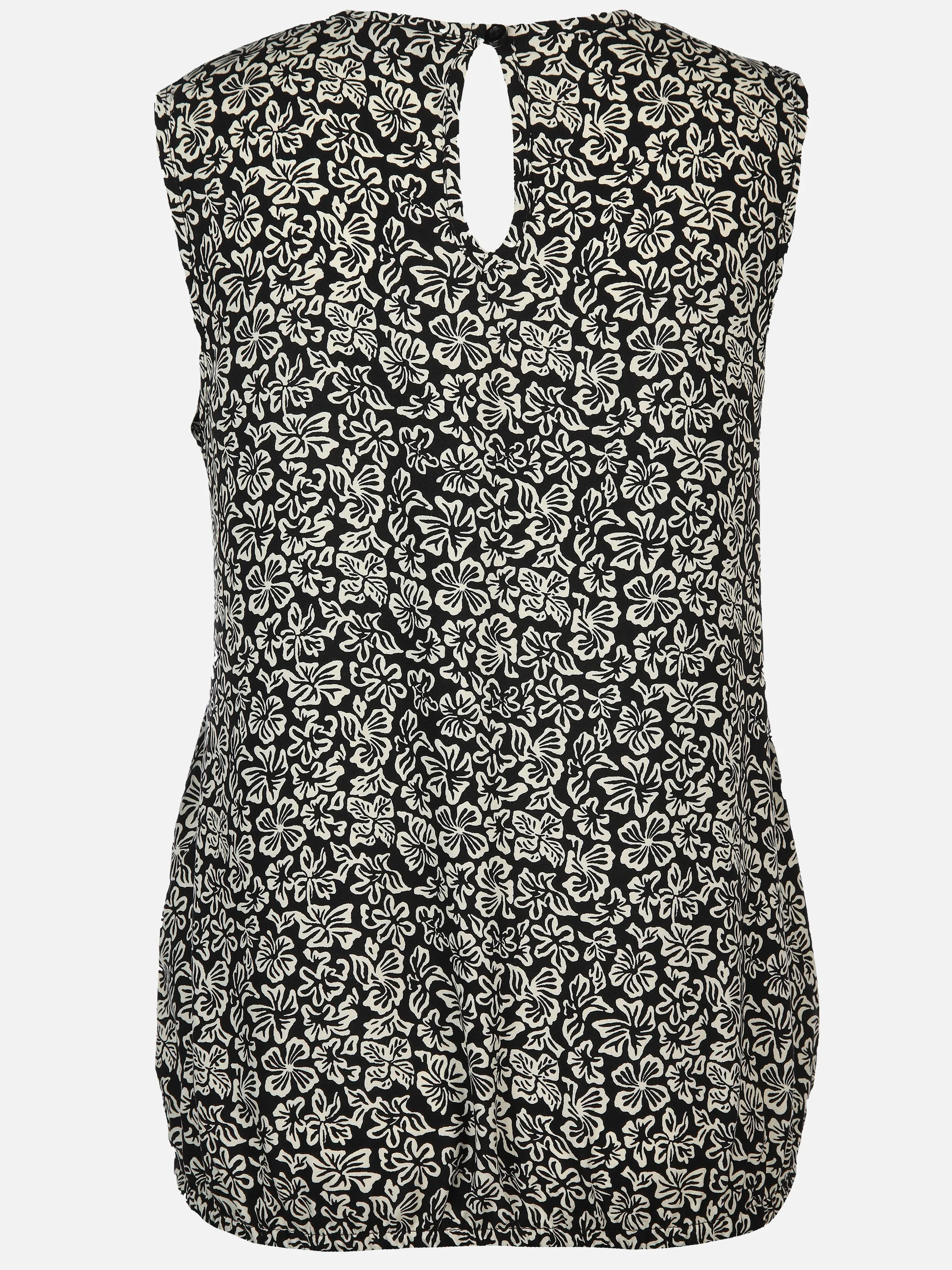 IX-O YF-Da- Bluse Schwarz 891798 AOP BL/WH 2