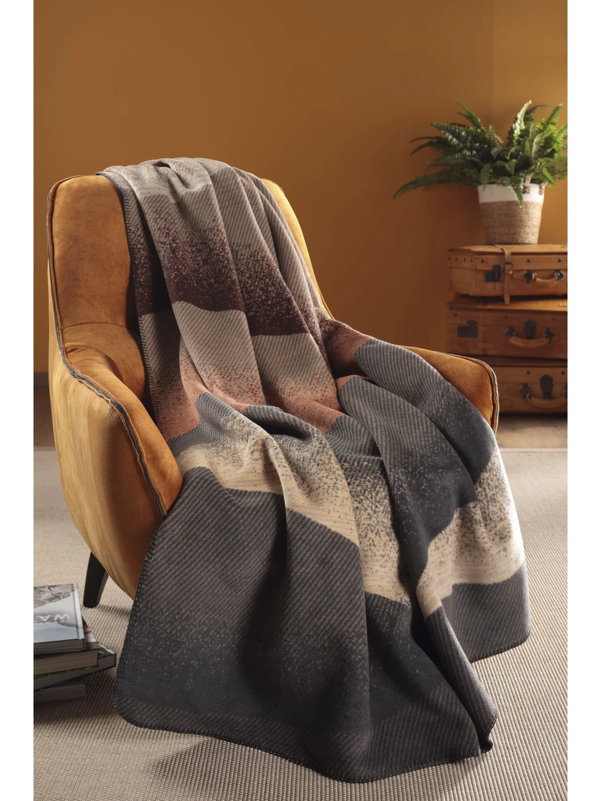 Biederlack Wohndecke Desert Wave 150x200 Bunt 916011 BN 2