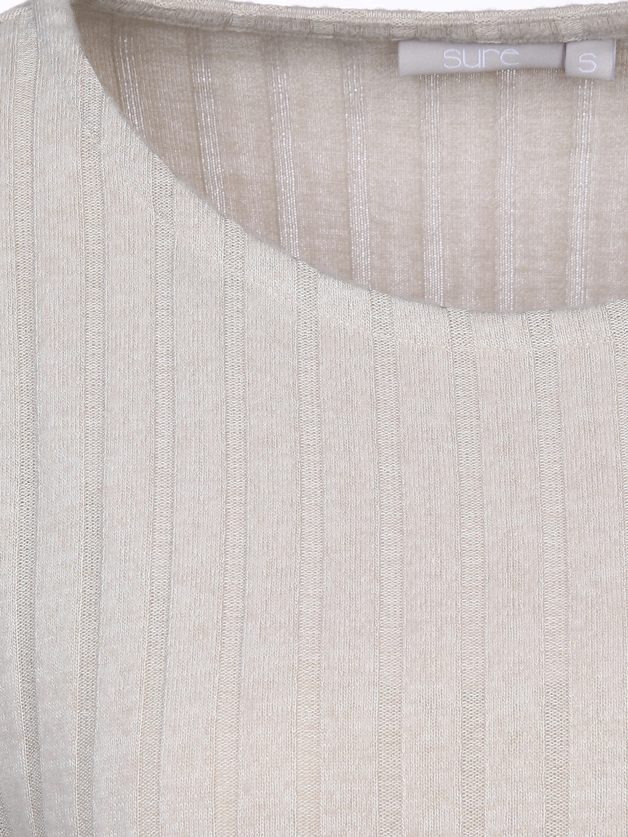 Sure Da-Rippshirt 3/4 Arm Grau 867243 KITT MEL 3 Sure Da-Rippshirt 3/4 Arm Grau 867243 KITT MEL 3