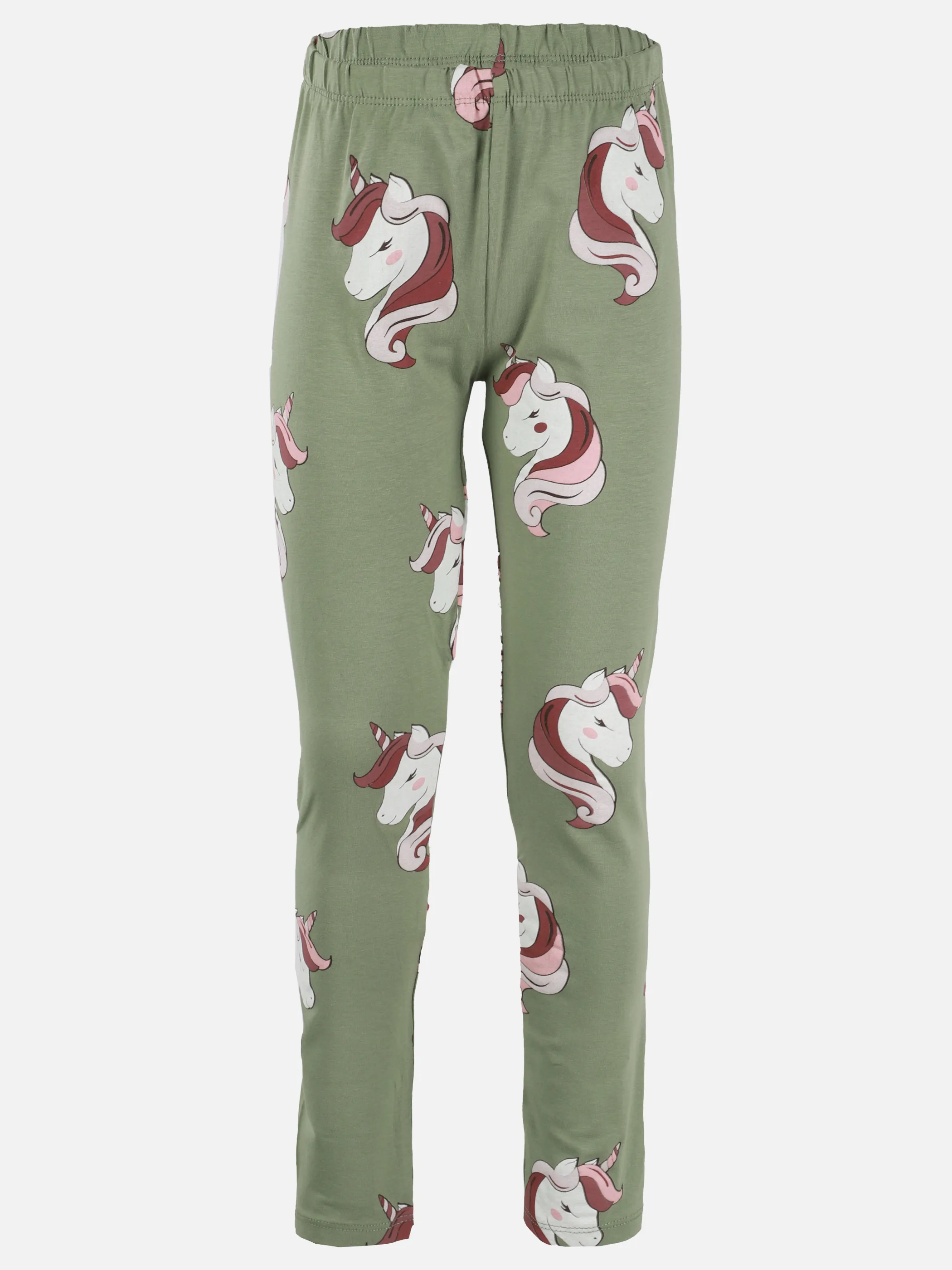 One Way KM Leggings mit Einhorn AOP in grün Grün 913502 GRÜN 1