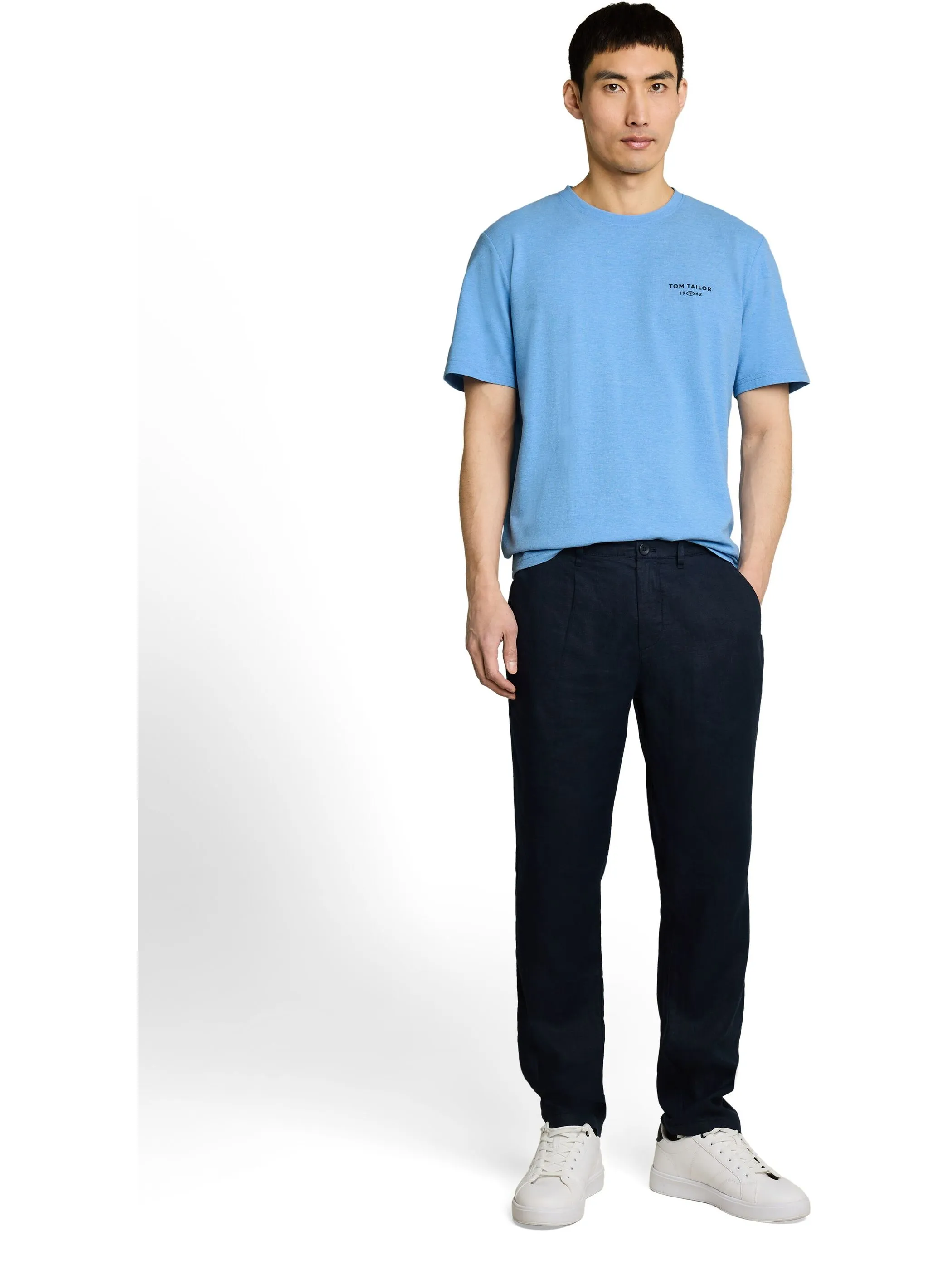 Tom Tailor 1052170 pique t-shirt Blau 926461 40139 4