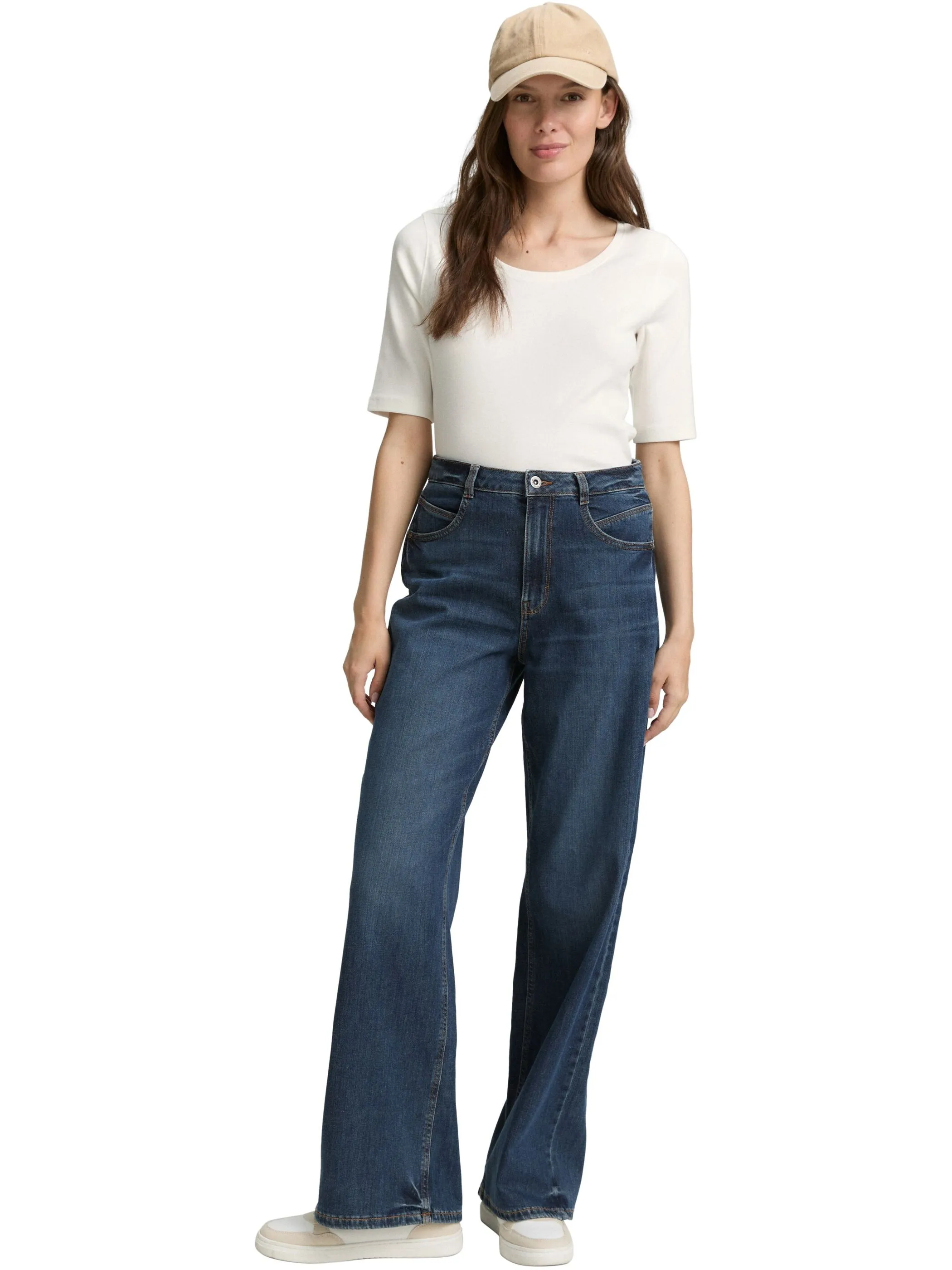 Tom Tailor 1047728 NOS T-shirt crew neck Weiß 914539 10315 4 Tom Tailor 1047728 NOS T-shirt crew neck Weiß 914539 10315 4