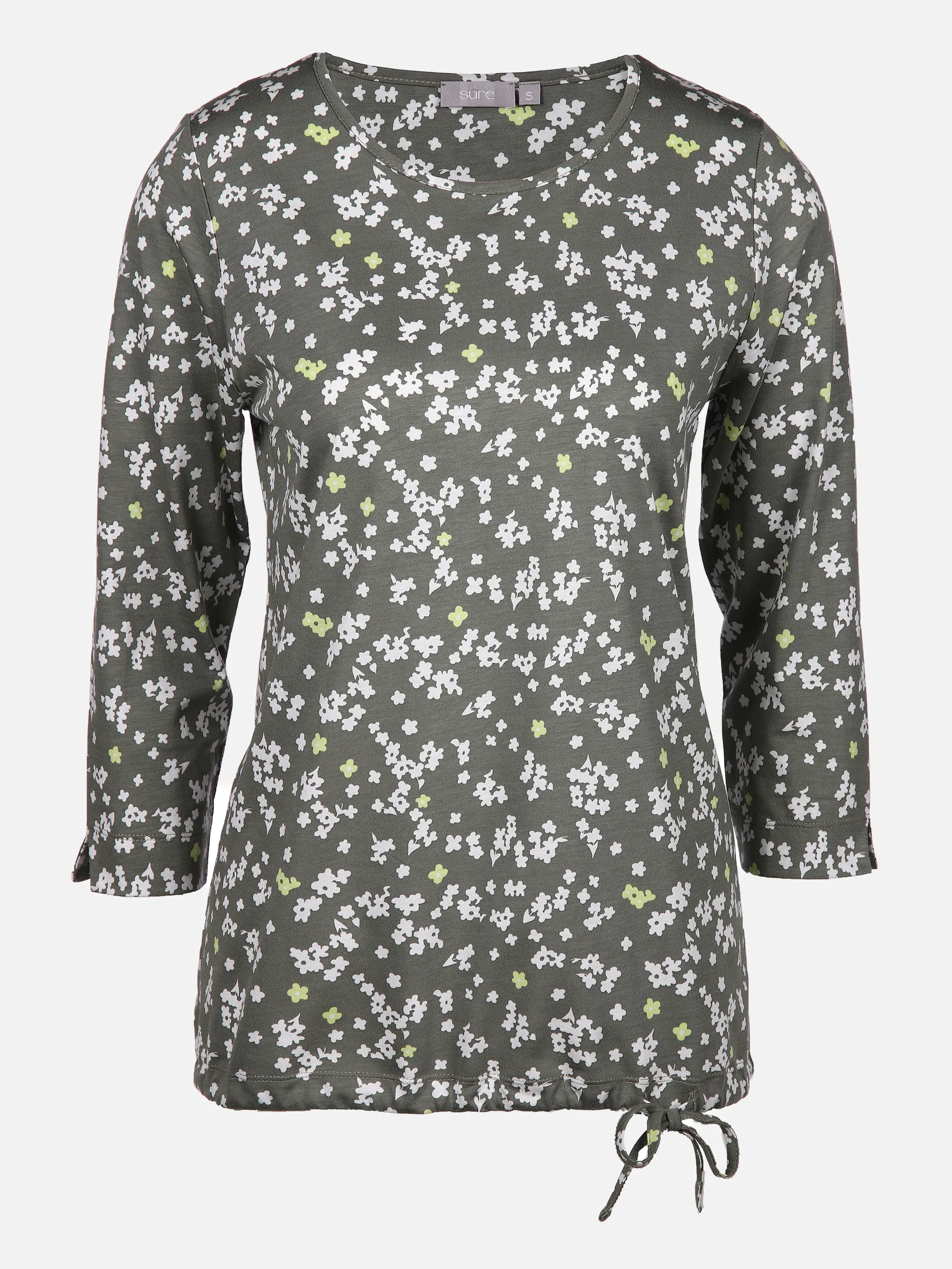 Sure Da-Printshirt 3/4 Arm Grün 852705 OLIVE/LIME 1