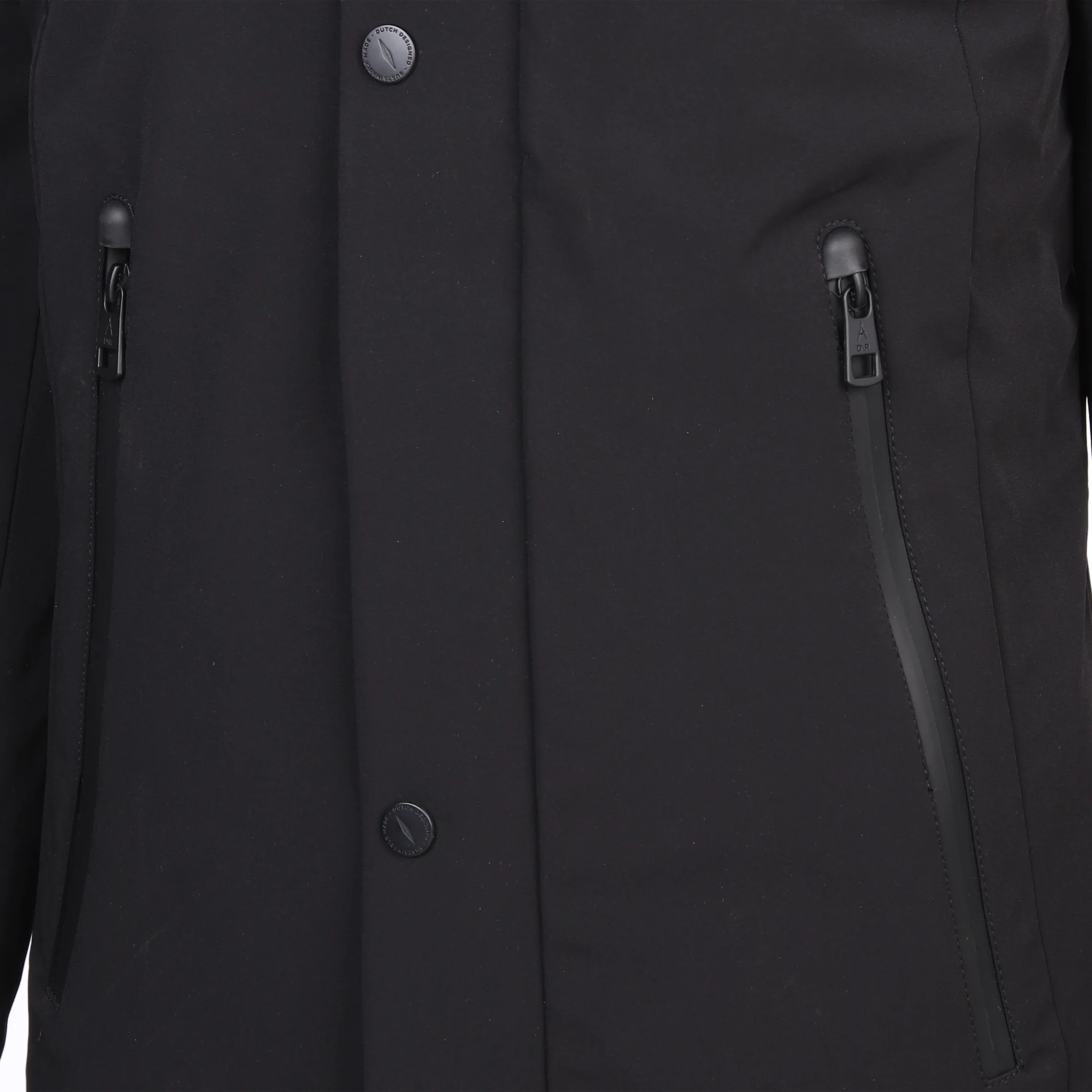 Jim Spencer He. Jacke lang Schwarz 887904 BLACK 4 Jim Spencer He. Jacke lang Schwarz 887904 BLACK 4