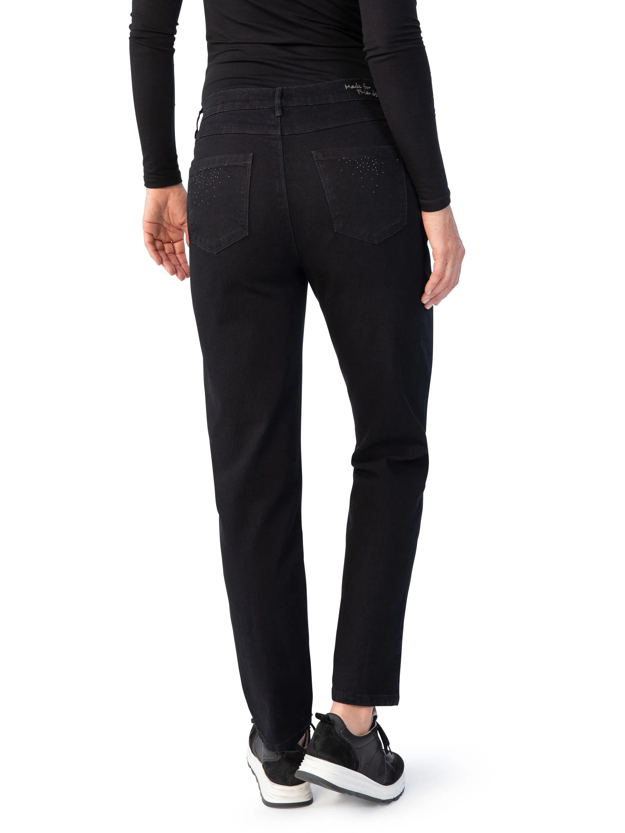 Stooker DOB 11800990007536 Da. Hosen,Nizza Schwarz 826642 7536