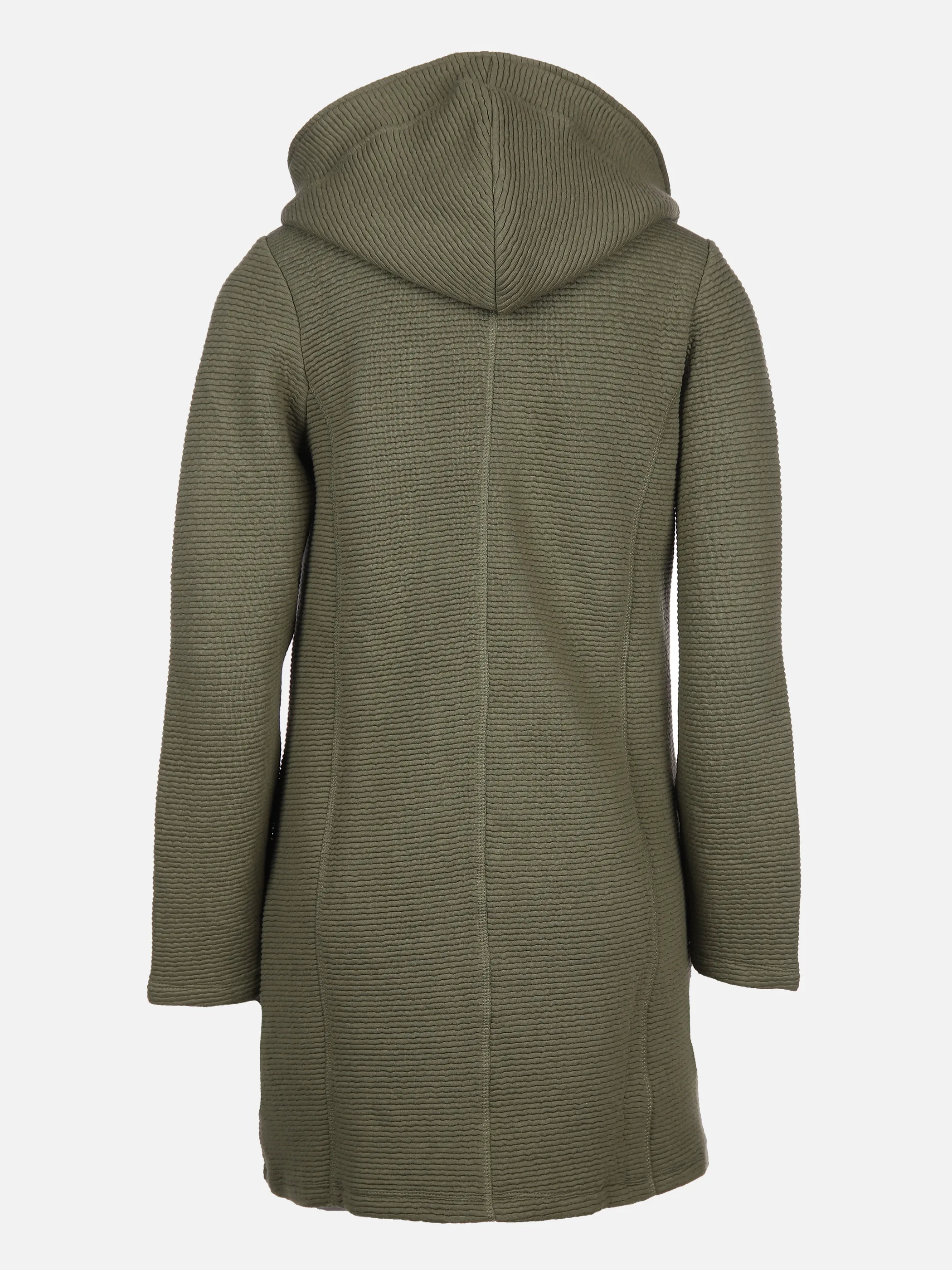 Sure Da-Cardigan m. Kapuze Grün 830136 OLIV 2
