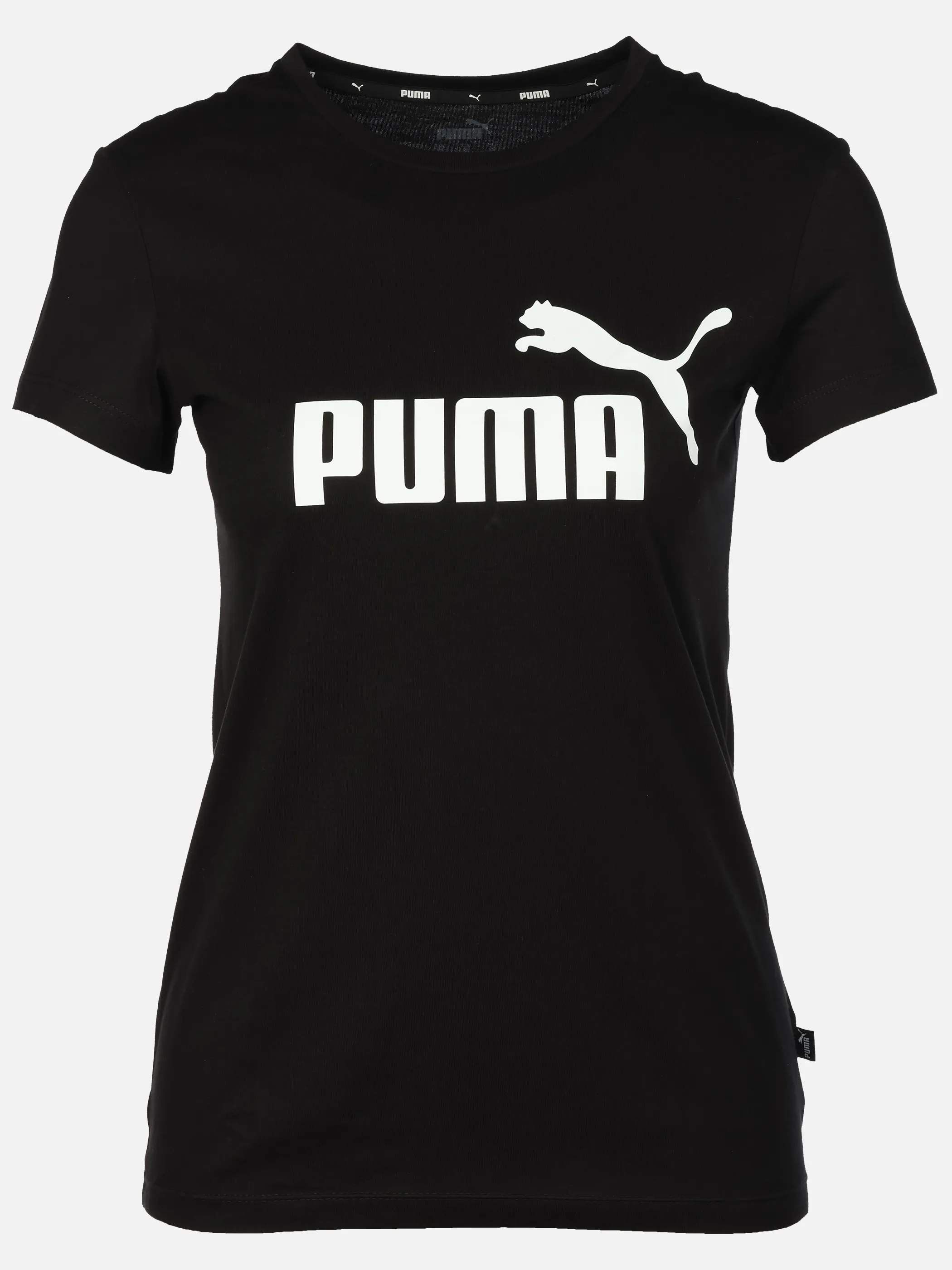 Puma 586774 Da-T-Shirt, Logo Schwarz 856649 0001 1