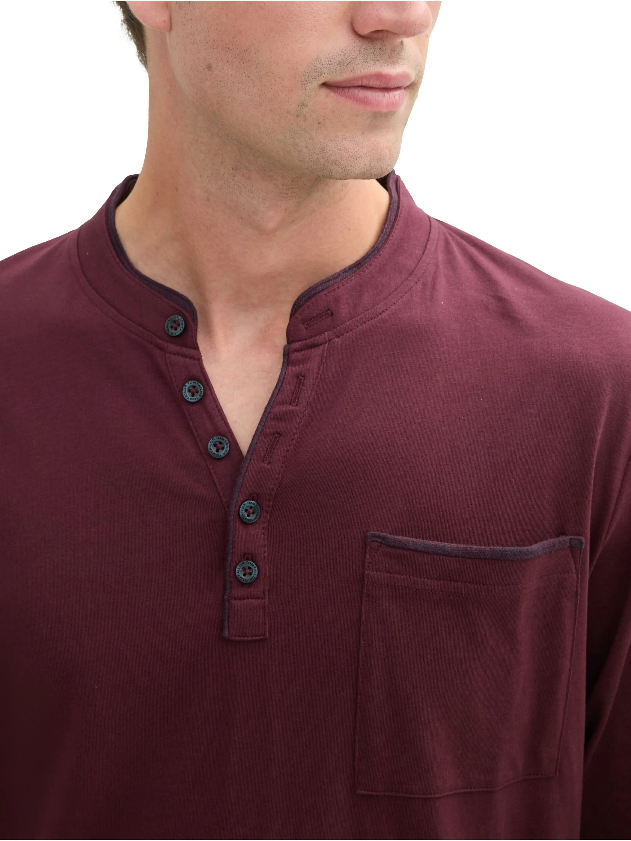Tom Tailor 1044033 detailed serafino Rot 903298 10341 3