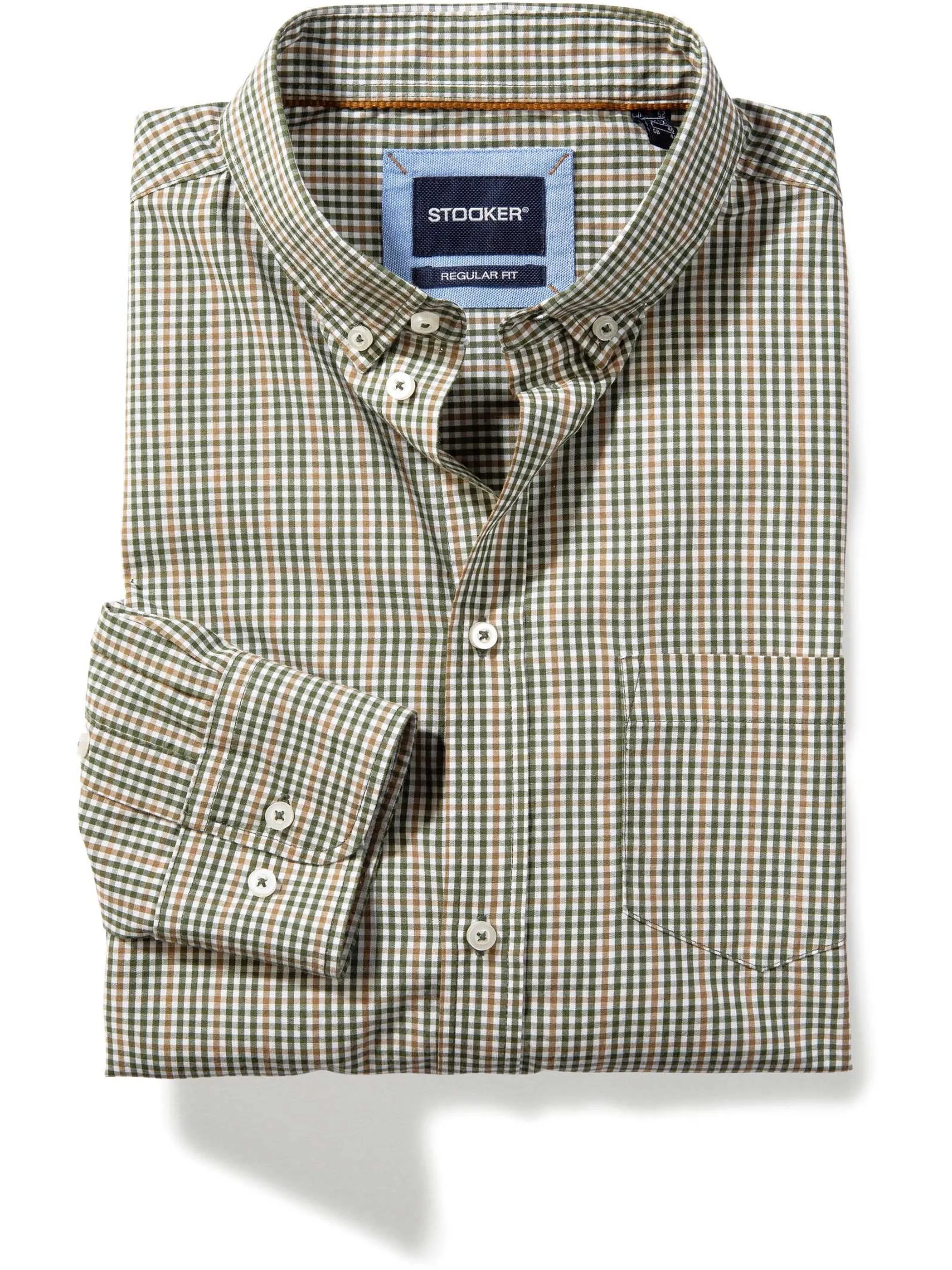 Stooker HAKA 73170030009152 He. Bluse/Hemd, Grün 919970 9152 1