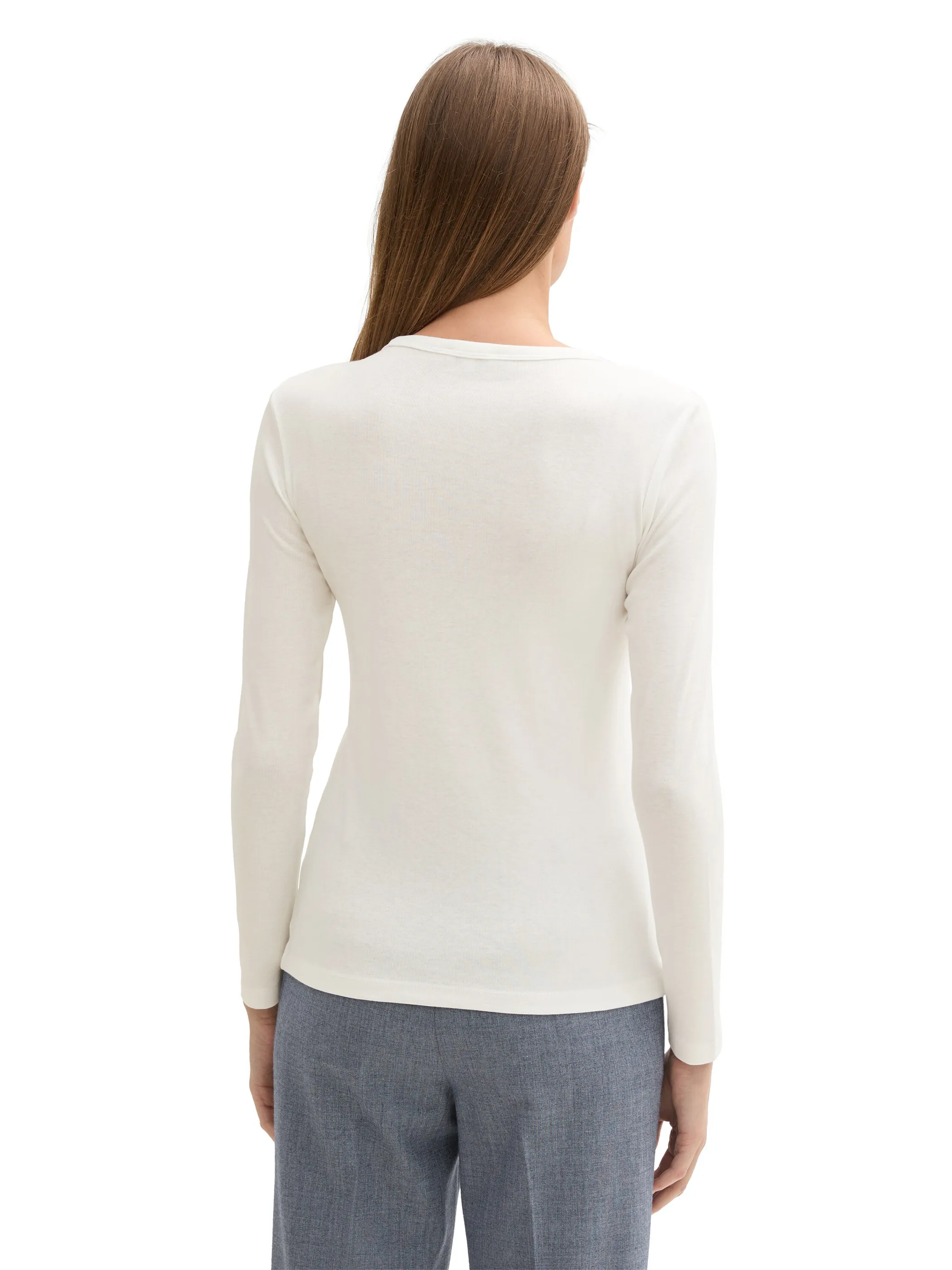 Tom Tailor 1044138 T-shirt crew neck Weiß 903052 10315 2 Tom Tailor 1044138 T-shirt crew neck Weiß 903052 10315 2