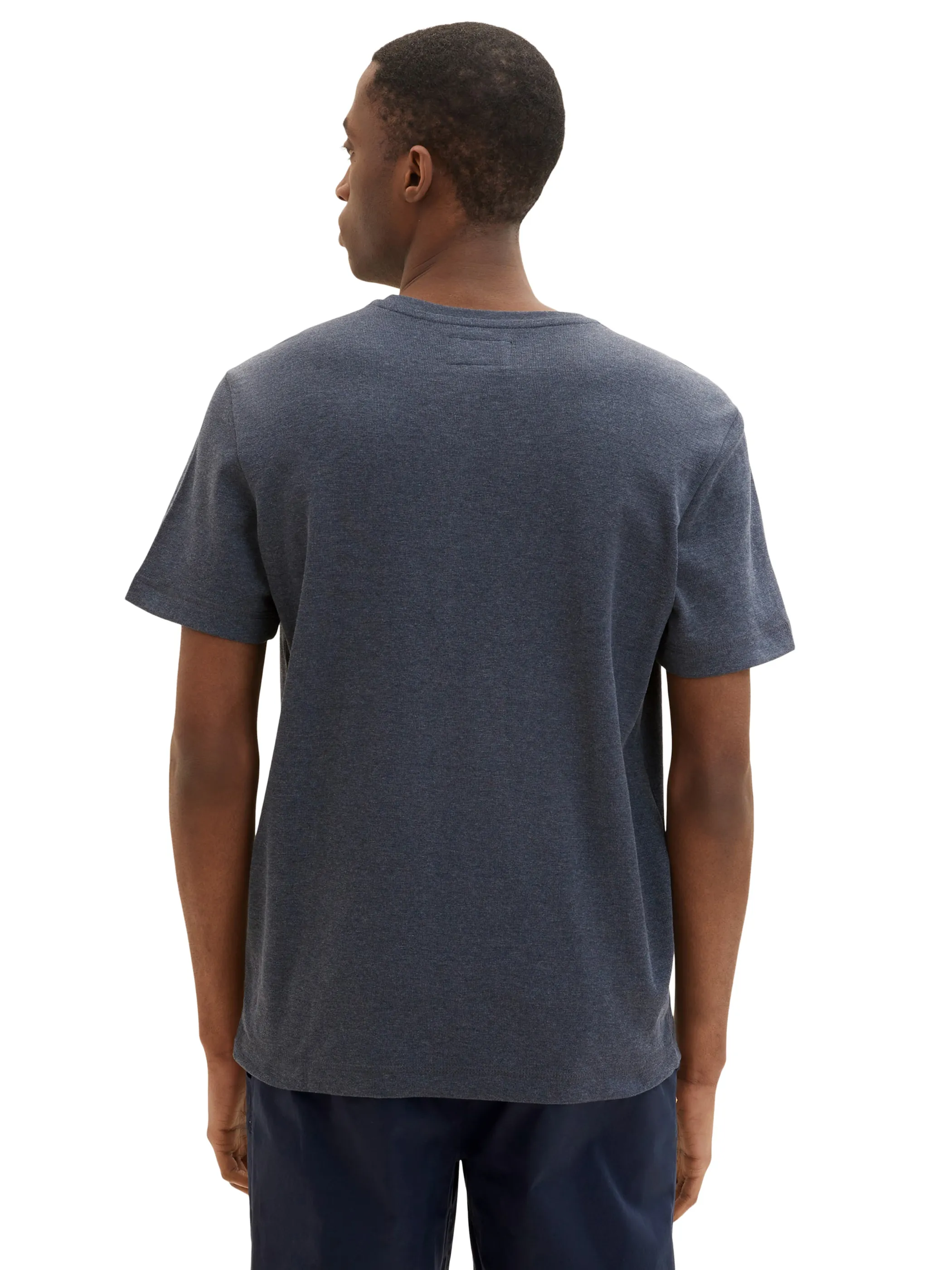 Tom Tailor 1035646 structured henley Blau 874961 19024 2 Tom Tailor 1035646 structured henley Blau 874961 19024 2