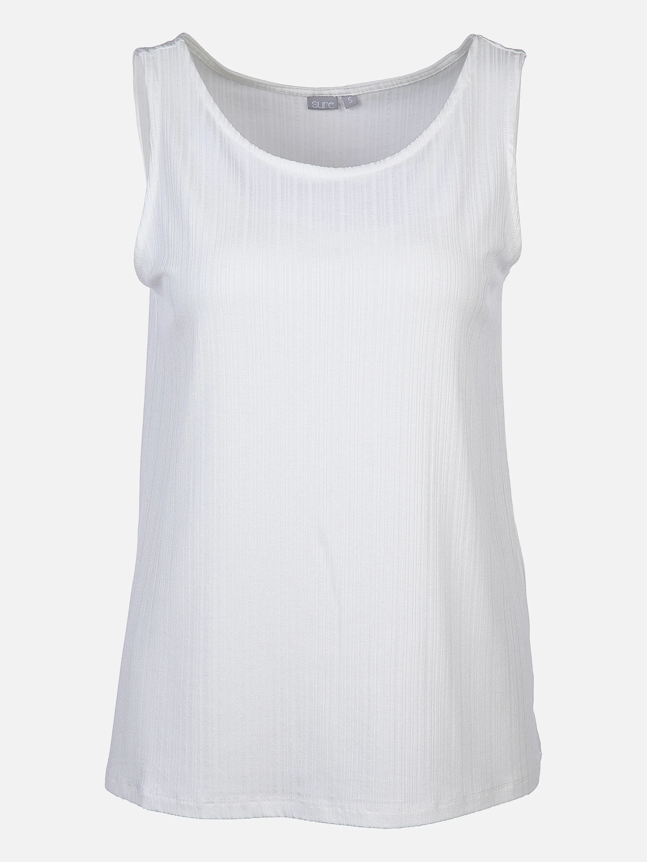 Sure Da-Tank-Top m. Rippmuster Weiß 865688 OFFWHITE 1