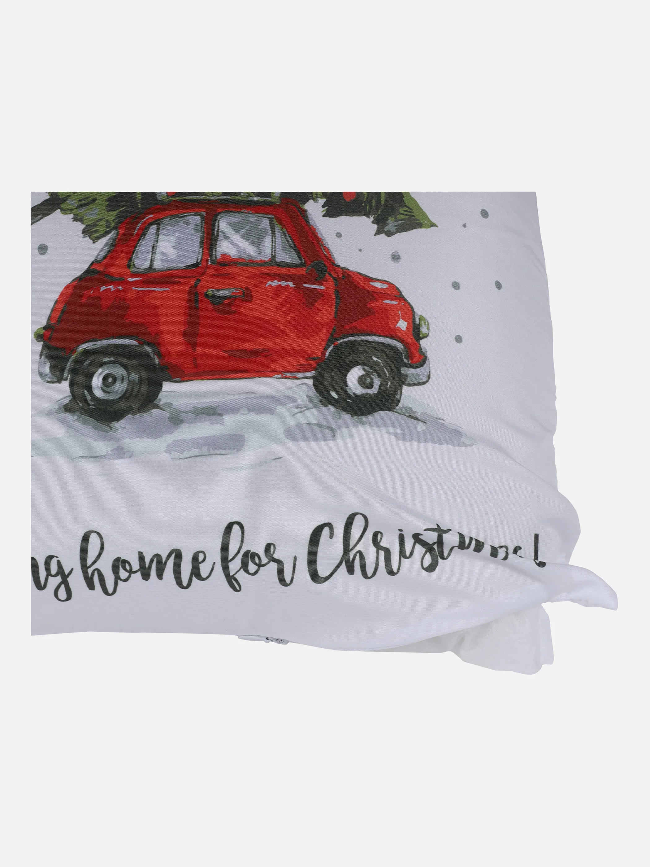 Weihnachten Kissen Auto 40x40 Weiß 860506 WEIß 3