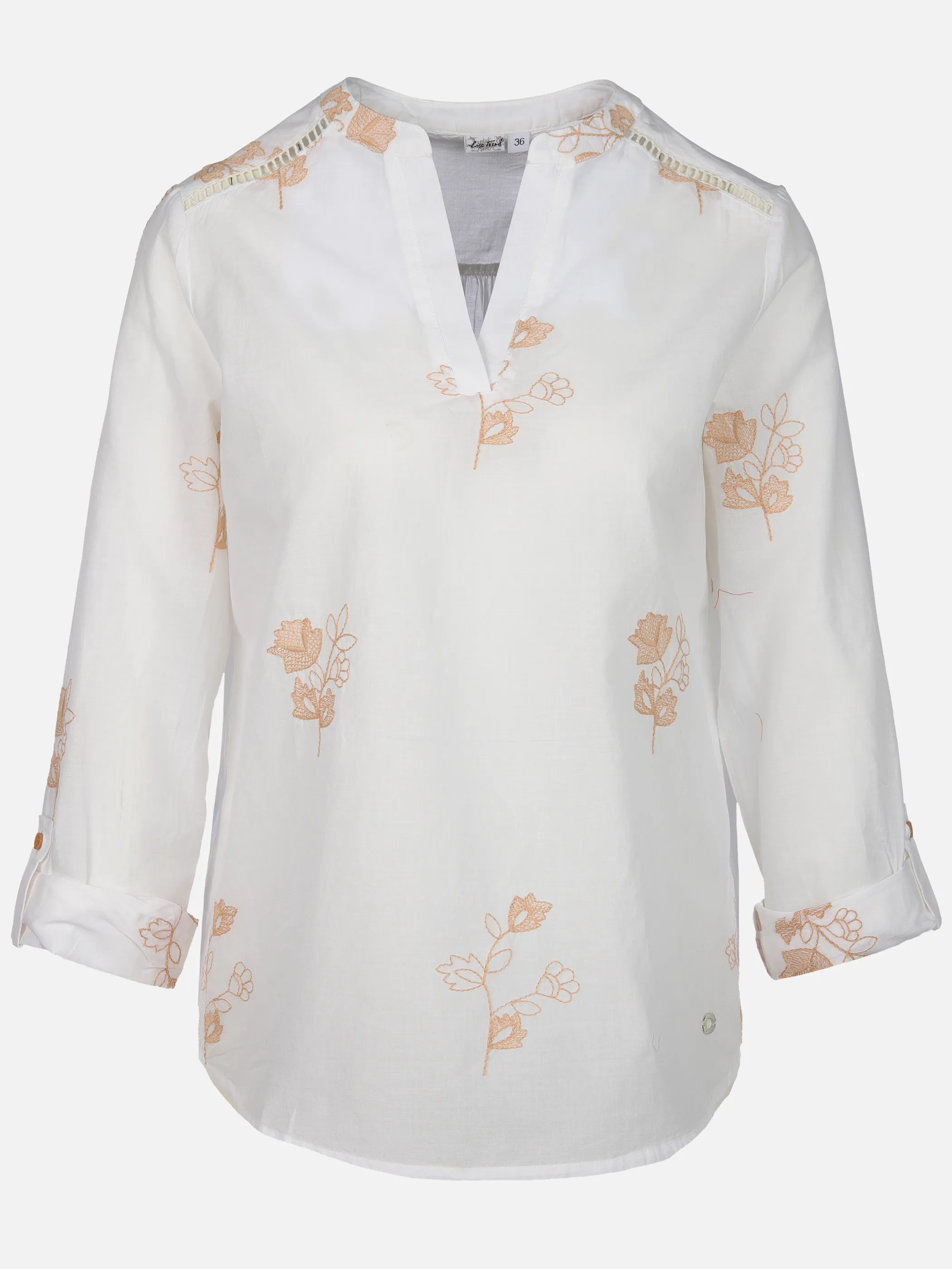 Lisa Tossa Da-Bluse m. Stickerei Weiß 905169 WEIß 1 Lisa Tossa Da-Bluse m. Stickerei Weiß 905169 WEIß 1
