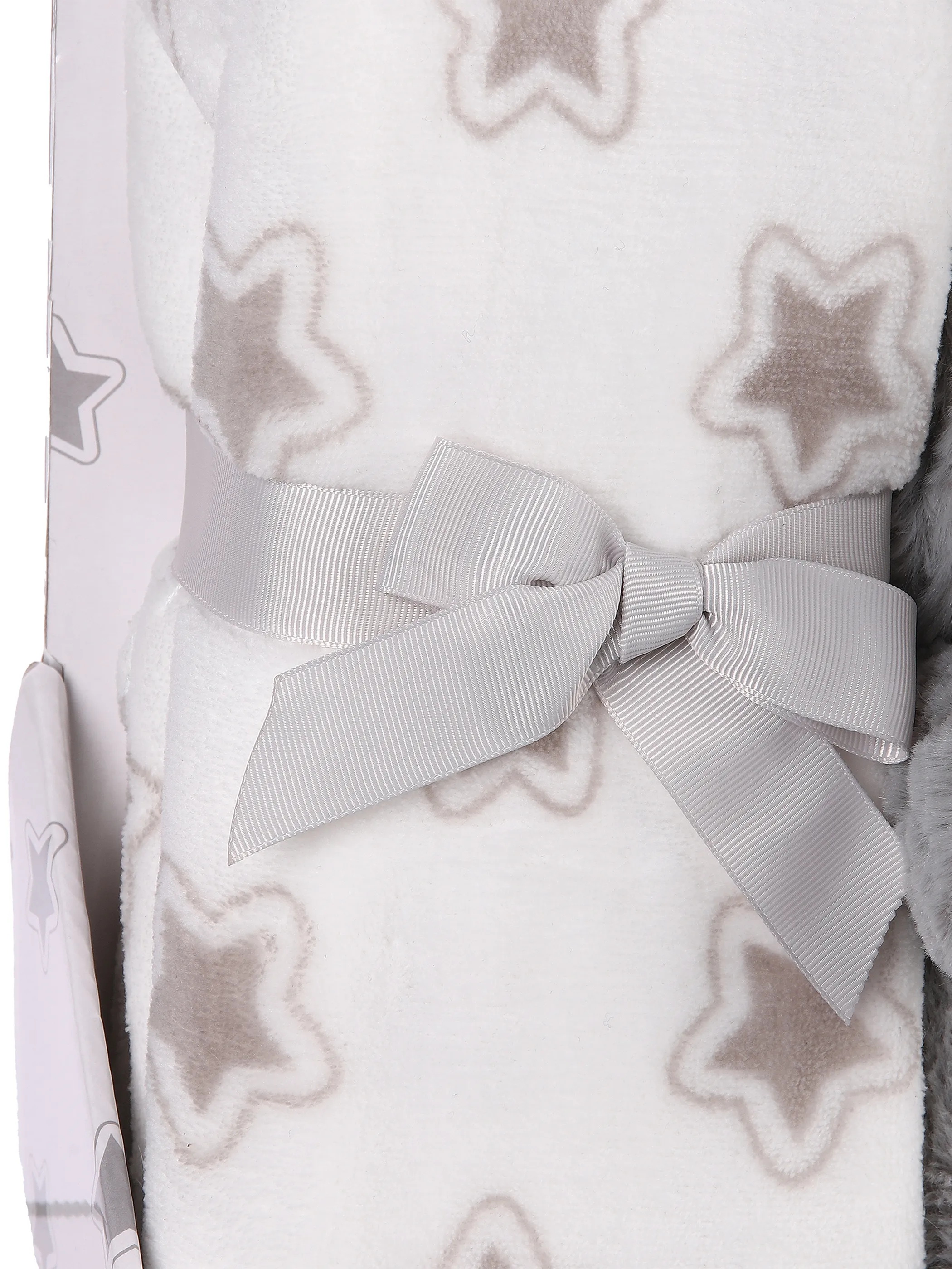 Bubble Gum Baby UNI Krabbeldecke mit Grau 851550 GRAU 3