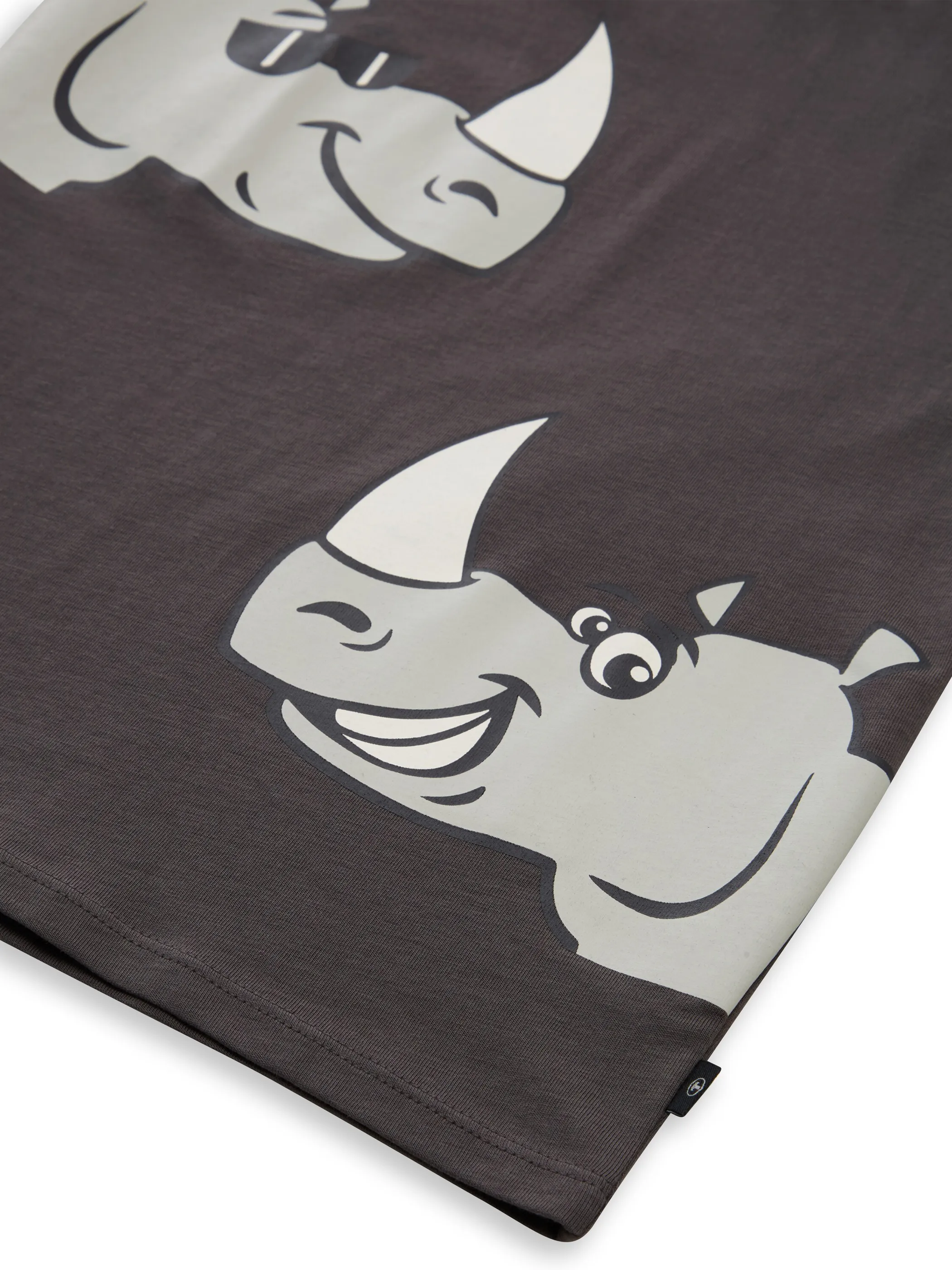 Tom Tailor 1050001 oversize printed t-shirt Grau 927994 35265 3