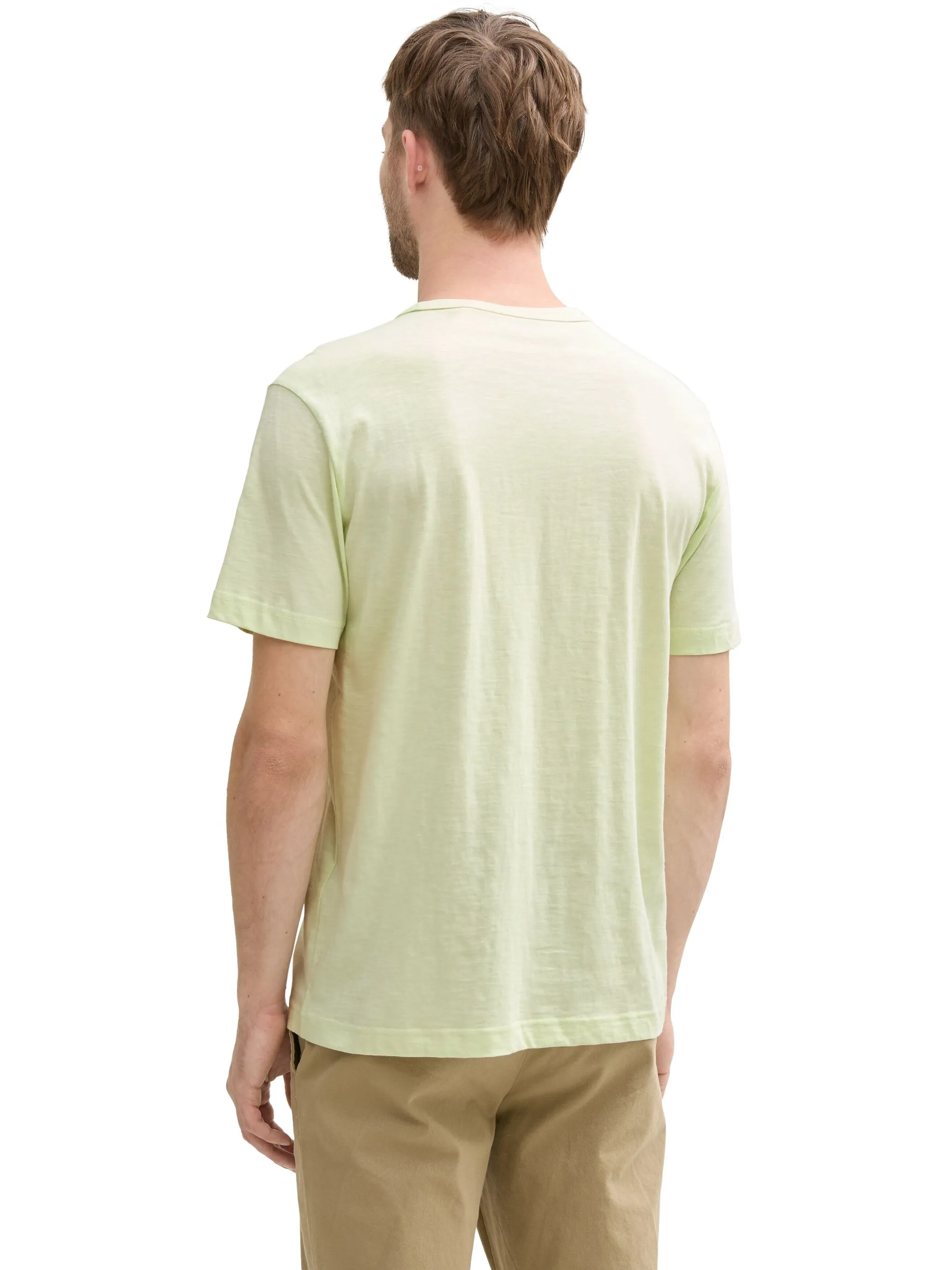 Tom Tailor 1045627 t-shirt with print Grün 905883 29078 3