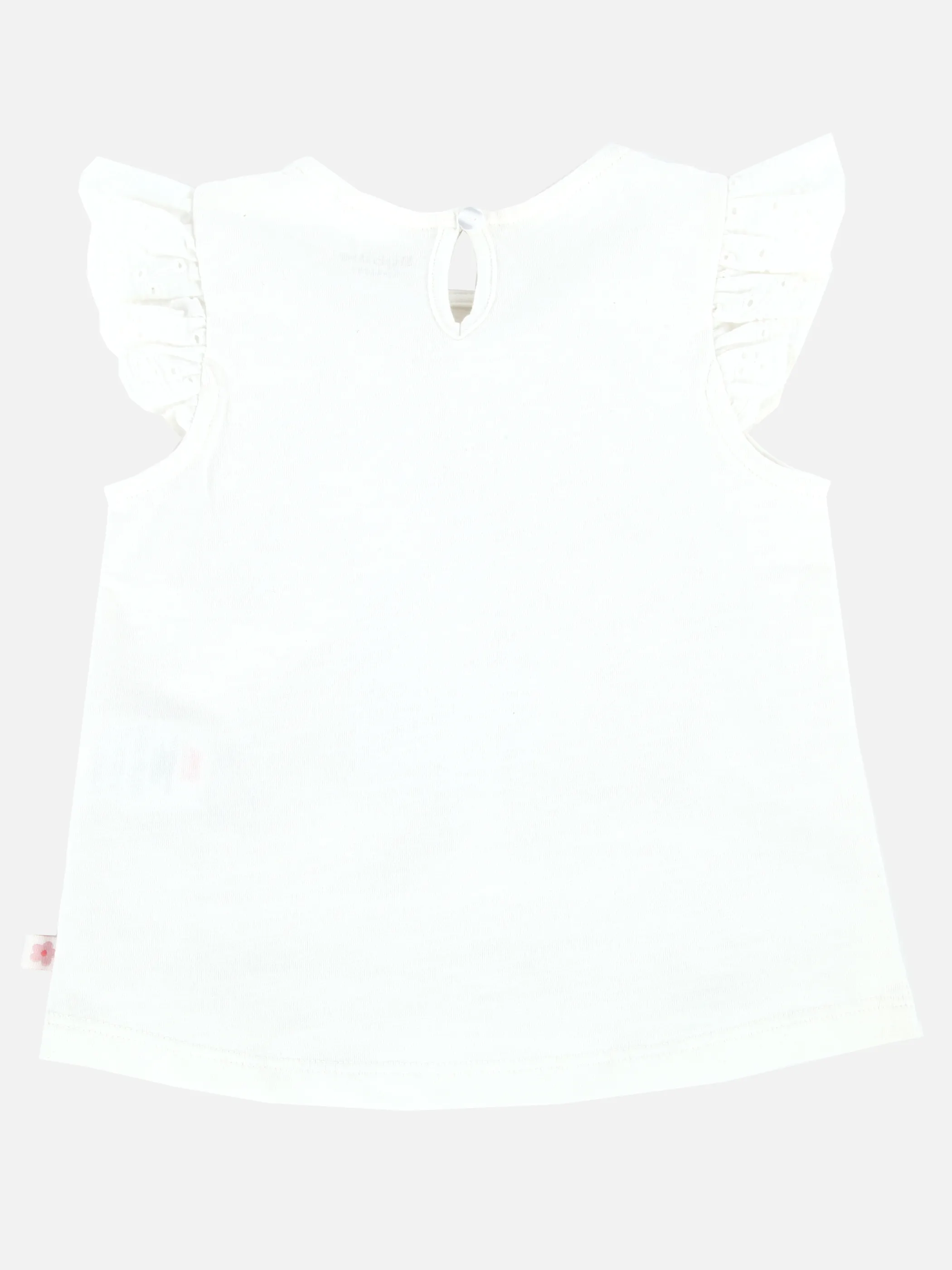 Bubble Gum BM T-Shirt mit Blumen print in weiß Weiß 908680 WEIß 2