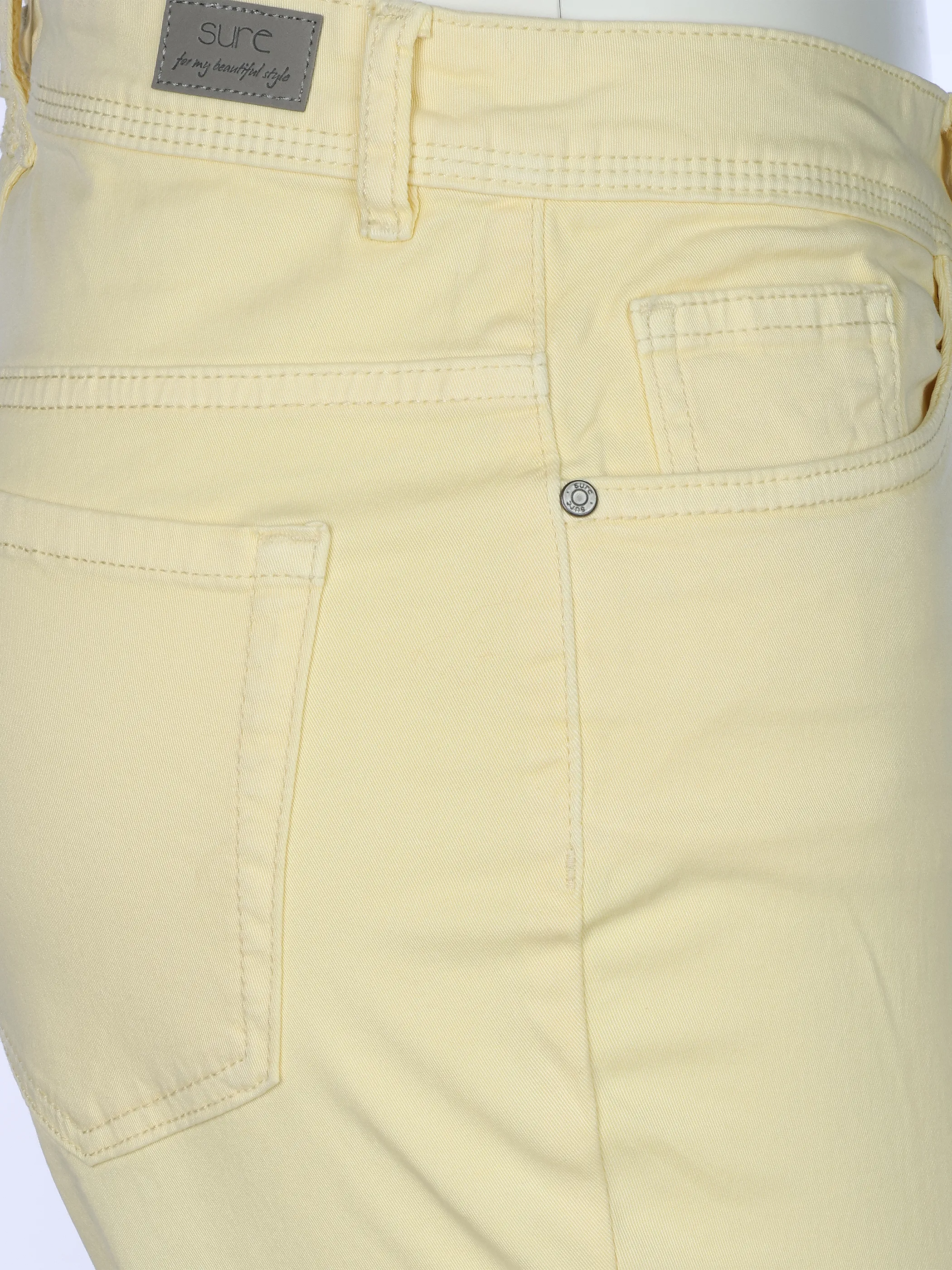 Sure Da-Caprihose slim fit Gelb 920883 YELLOW 4