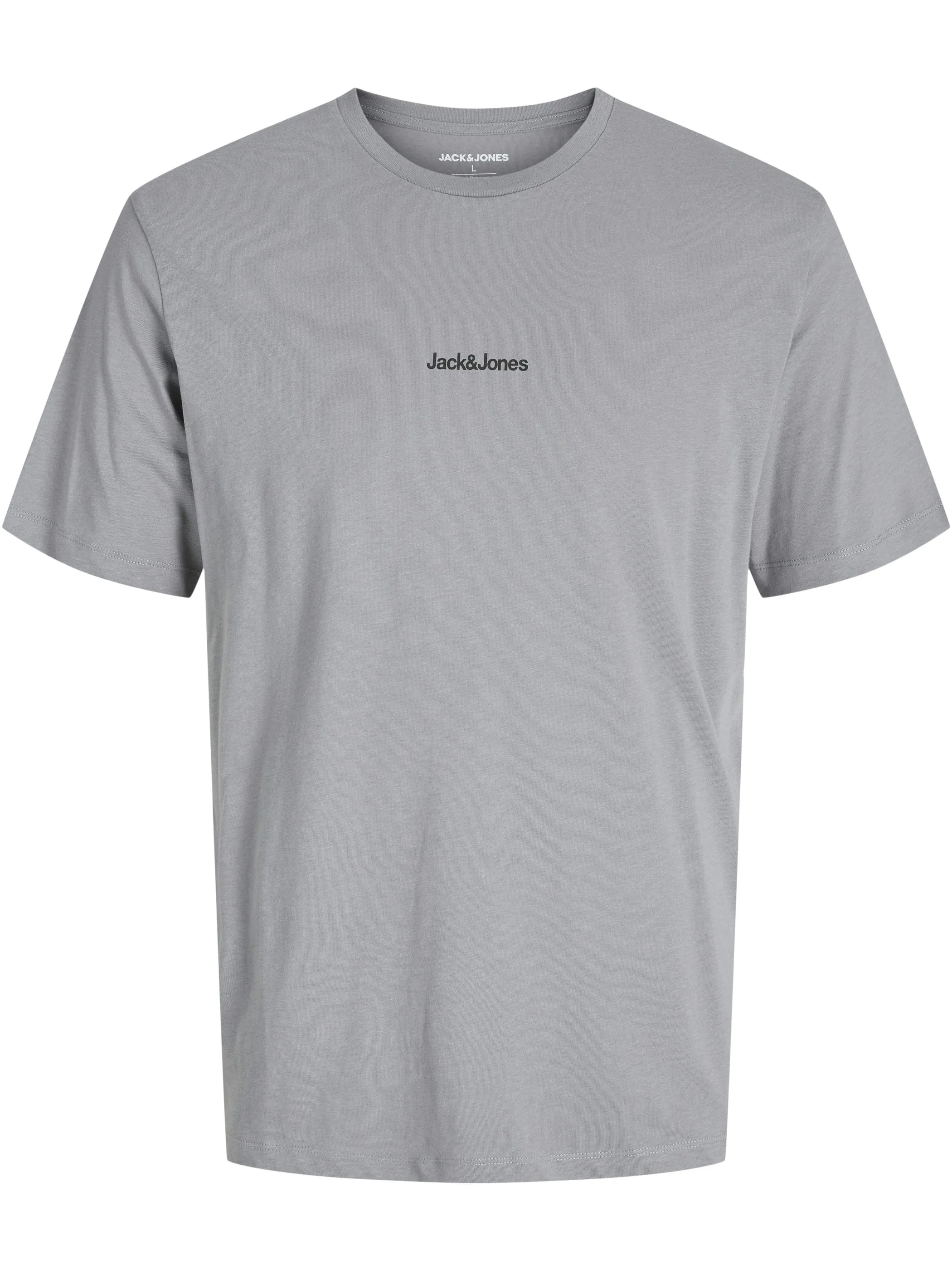Jack&Jones Junior 12279668 JJMINE TEE SS CREW NE Grau 914247 278262 1