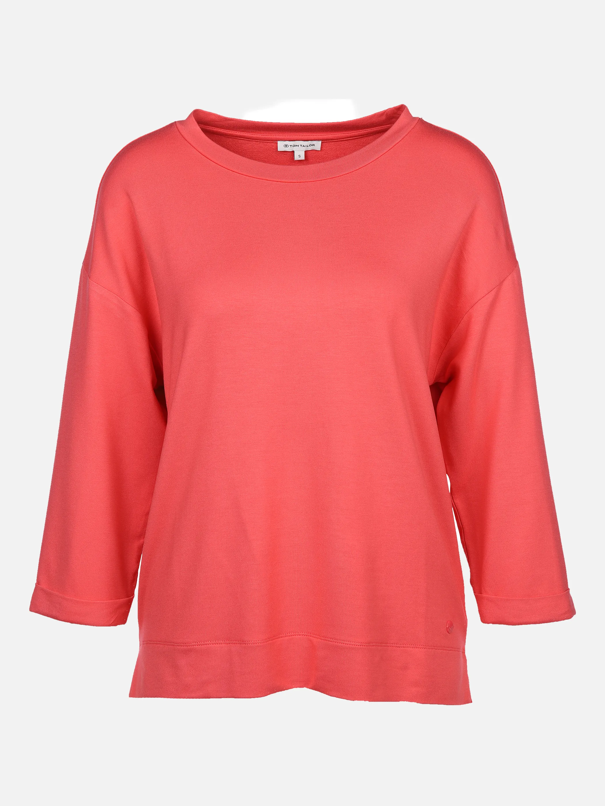 Tom Tailor 1032742 loose crew neck T-shir Rot 869485 12230 1