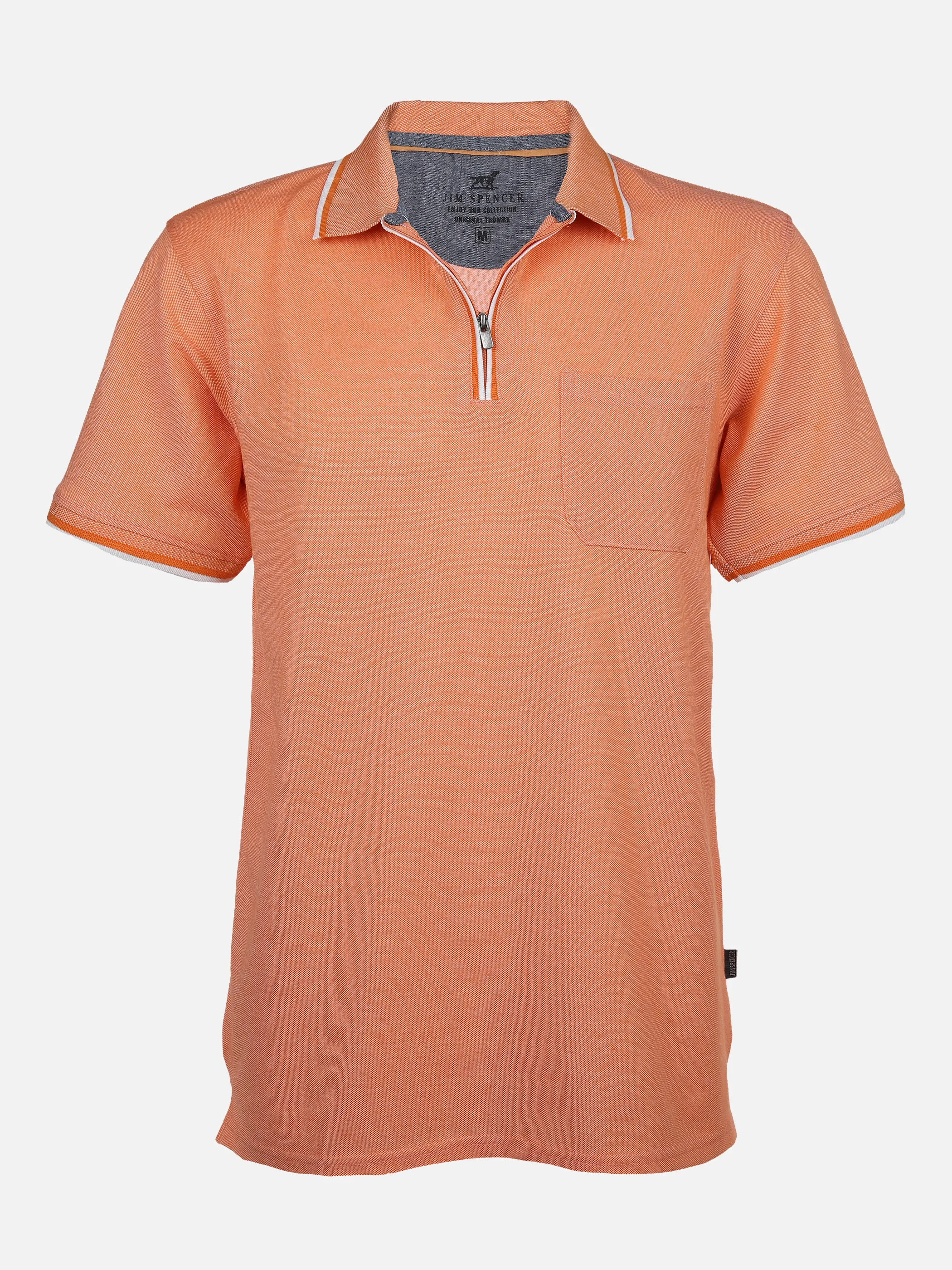 Jim Spencer He. Poloshirt 1/2 Arm melange Orange 862748 ORANGE 1 Jim Spencer He. Poloshirt 1/2 Arm melange Orange 862748 ORANGE 1