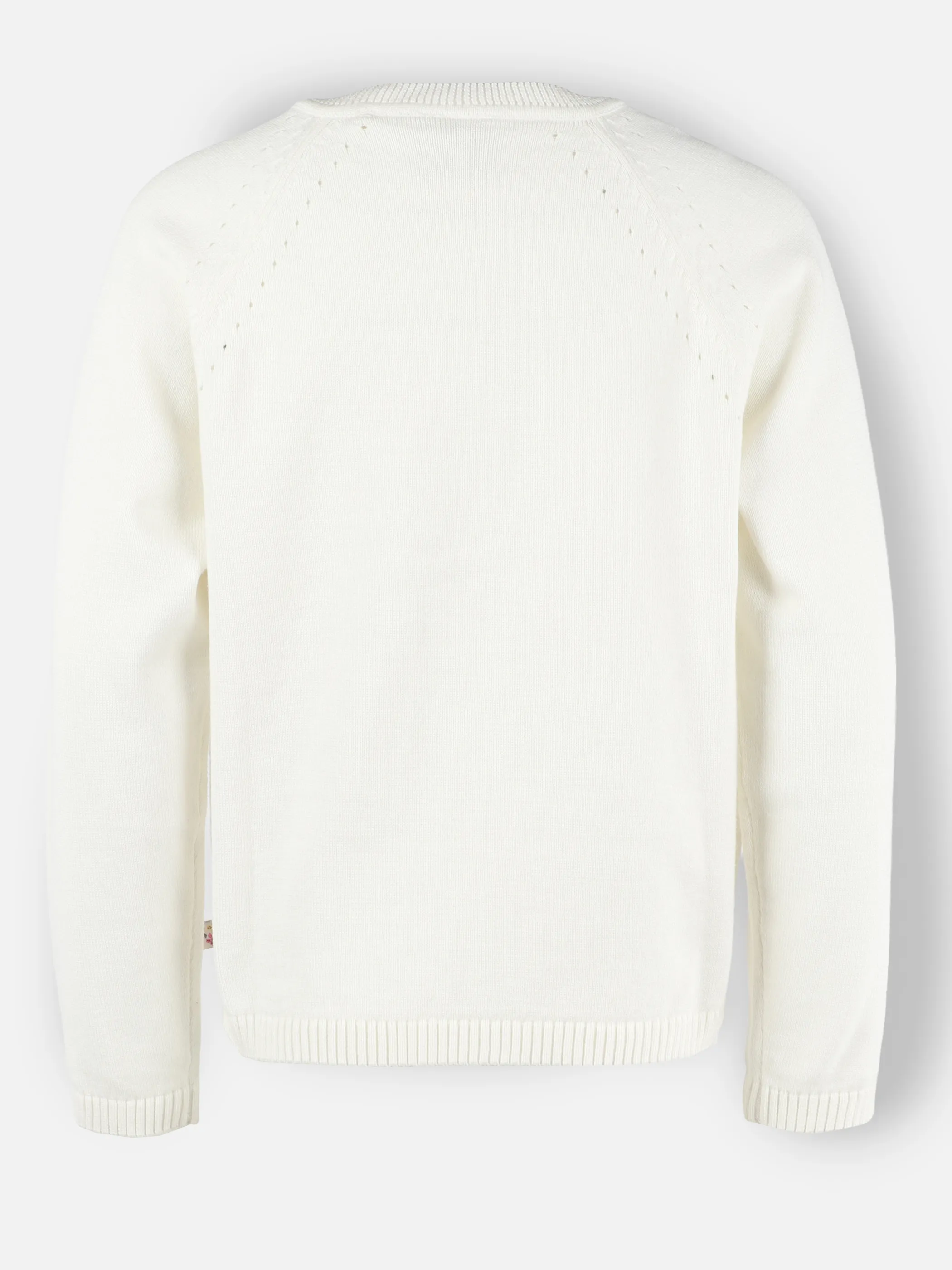 One Way MG Cardigan mit Hasen aplli in weiß Weiß 922234 WHITE 2