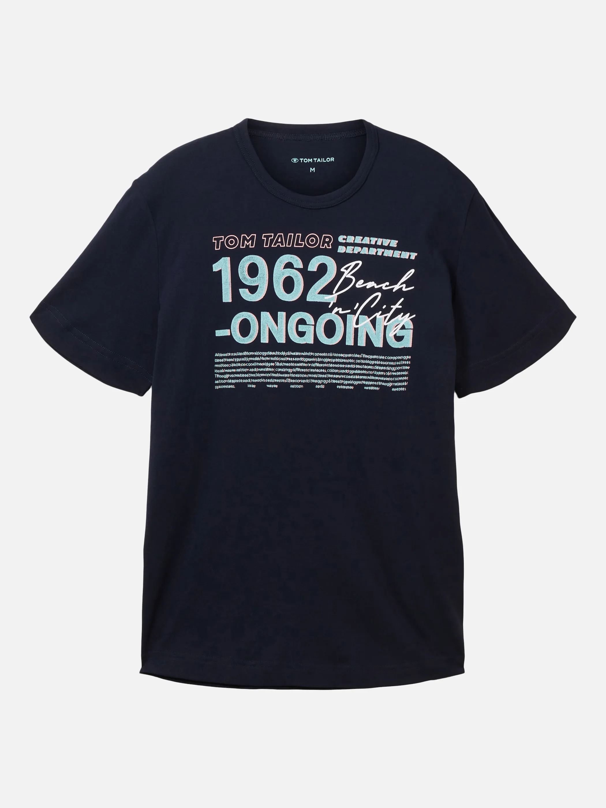 Tom Tailor 1036364 printed t-shirt Blau 880576 10668 1 Tom Tailor 1036364 printed t-shirt Blau 880576 10668 1