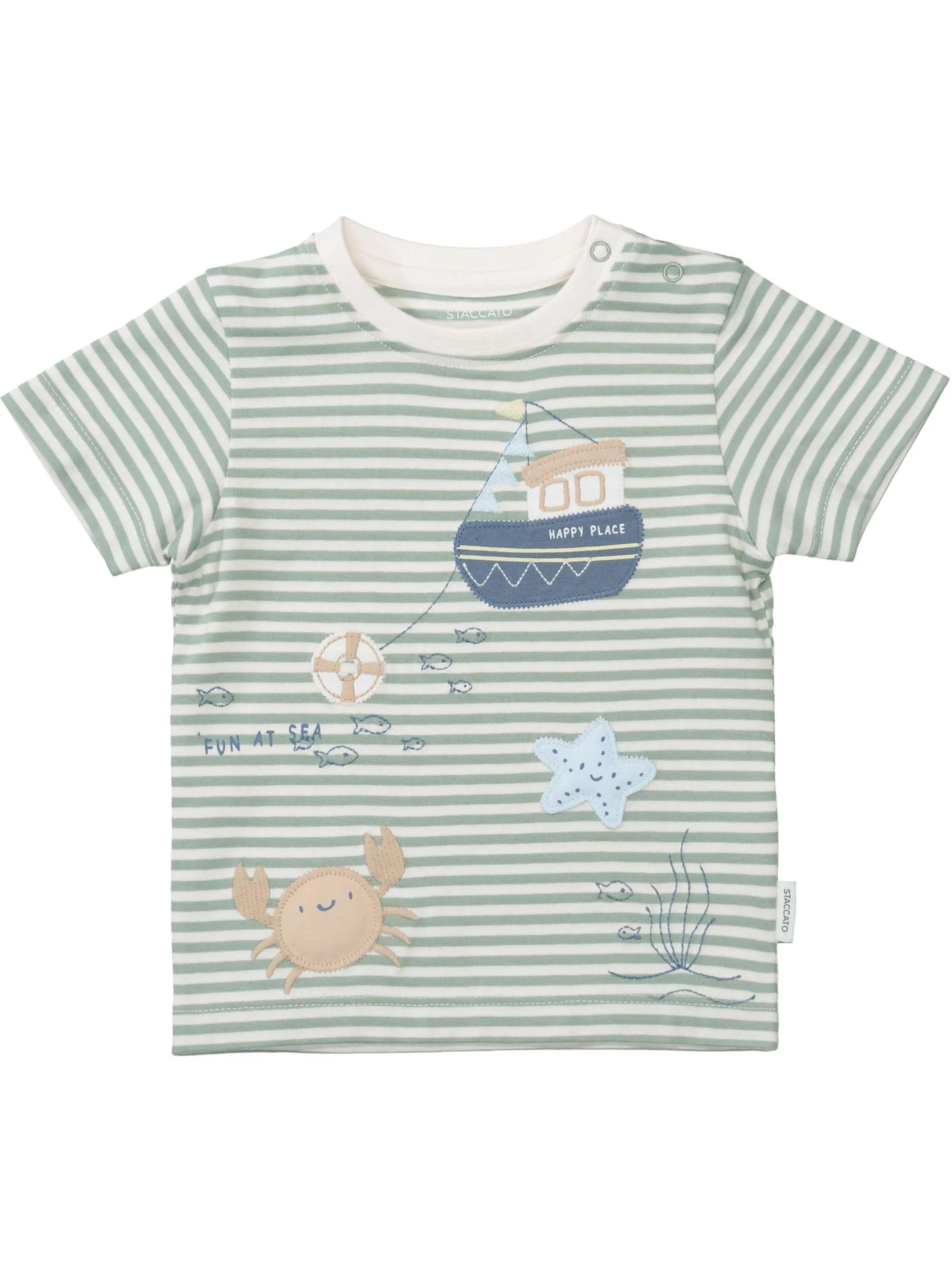 Staccato 230094202 Kn.-T-Shirt Grün 927427 520 1
