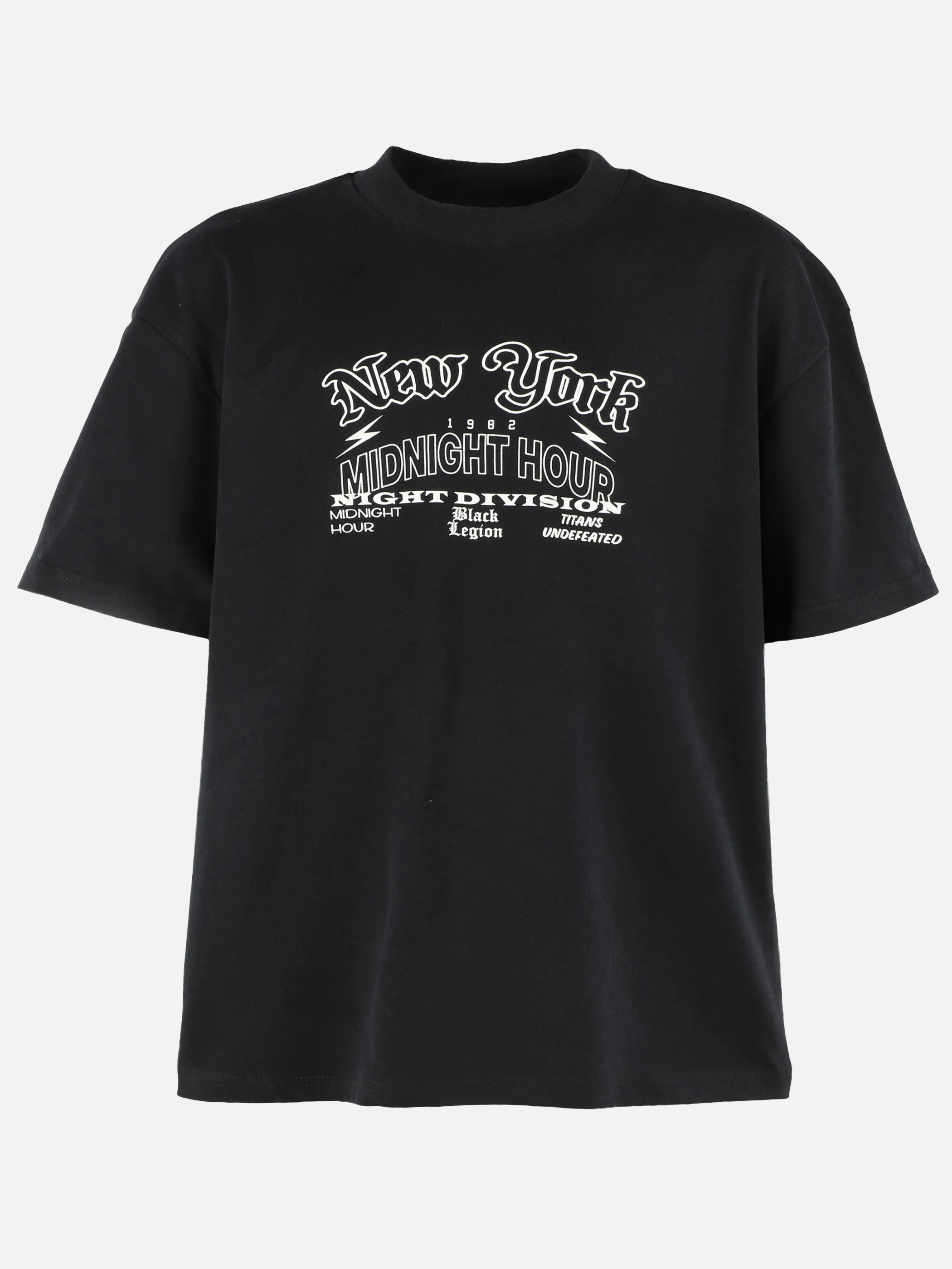 One Way JJ T-Shirt schwarz mit Front/back Print Schwarz 930144 SCHWARZ 1
