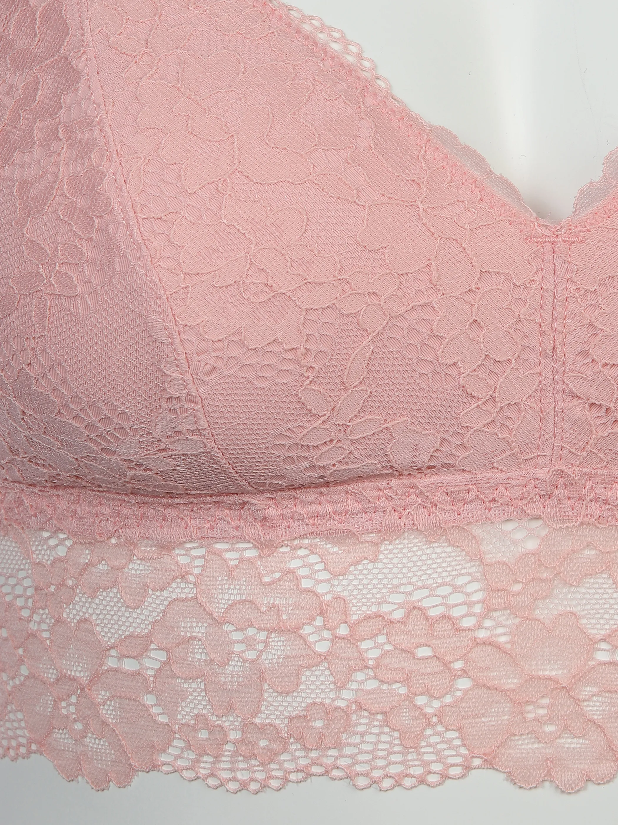 Sure Spitzen Bustier mit rausnehmba Pink 874054 PINK 3 Sure Spitzen Bustier mit rausnehmba Pink 874054 PINK 3