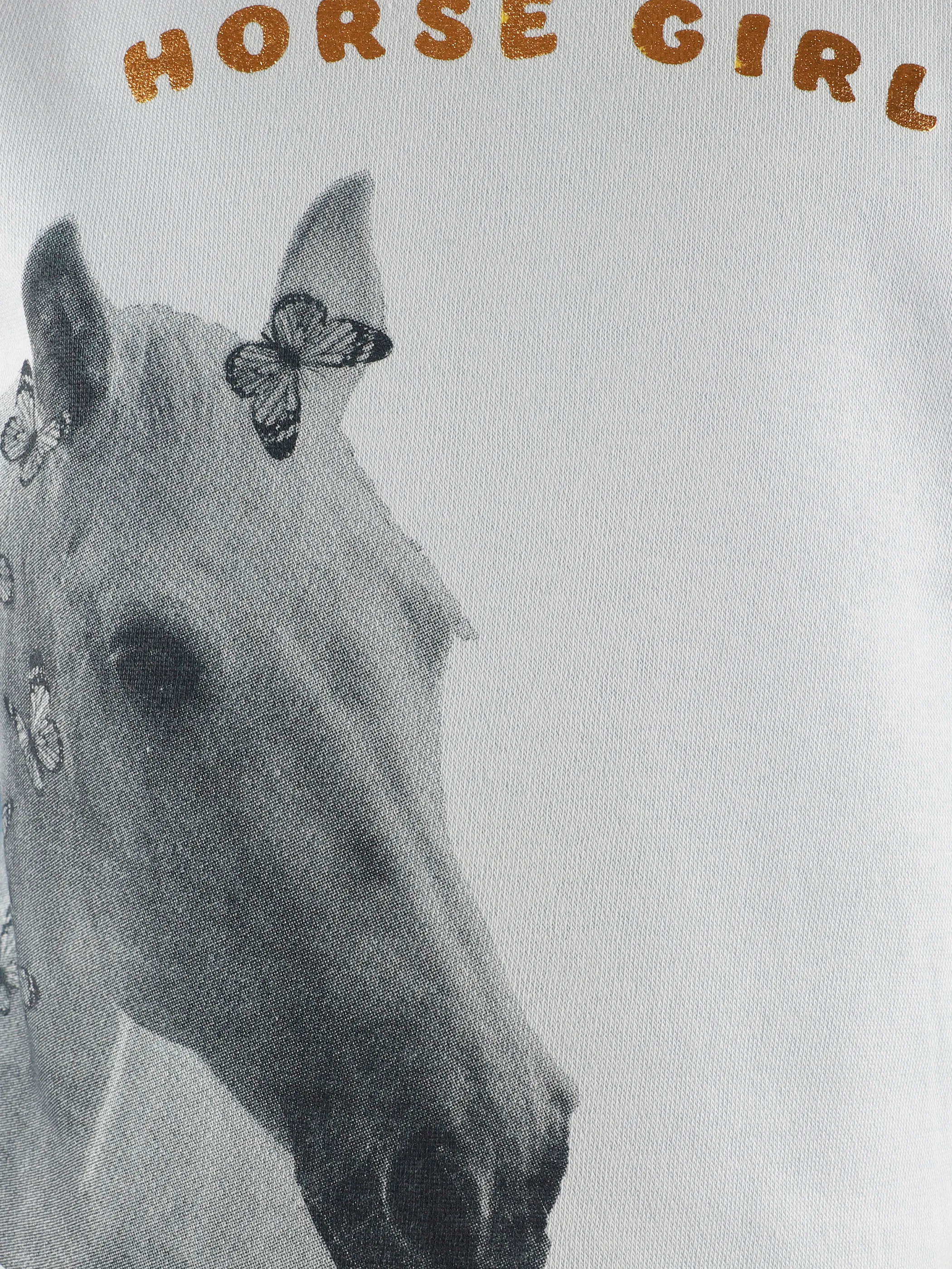 Stop + Go KM Sweatshirt mit Pferdeprint in hellblau Blau 899465 HELLBLAU 3 Stop + Go KM Sweatshirt mit Pferdeprint in hellblau Blau 899465 HELLBLAU 3