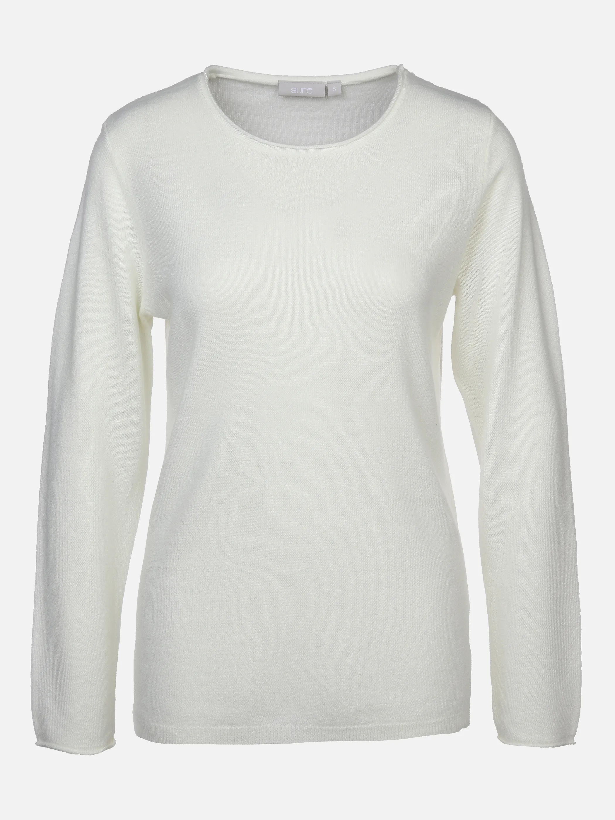 Sure Da-Rundhalspullover cashmere l Weiß 879862 OFFWHITE 1 Sure Da-Rundhalspullover cashmere l Weiß 879862 OFFWHITE 1