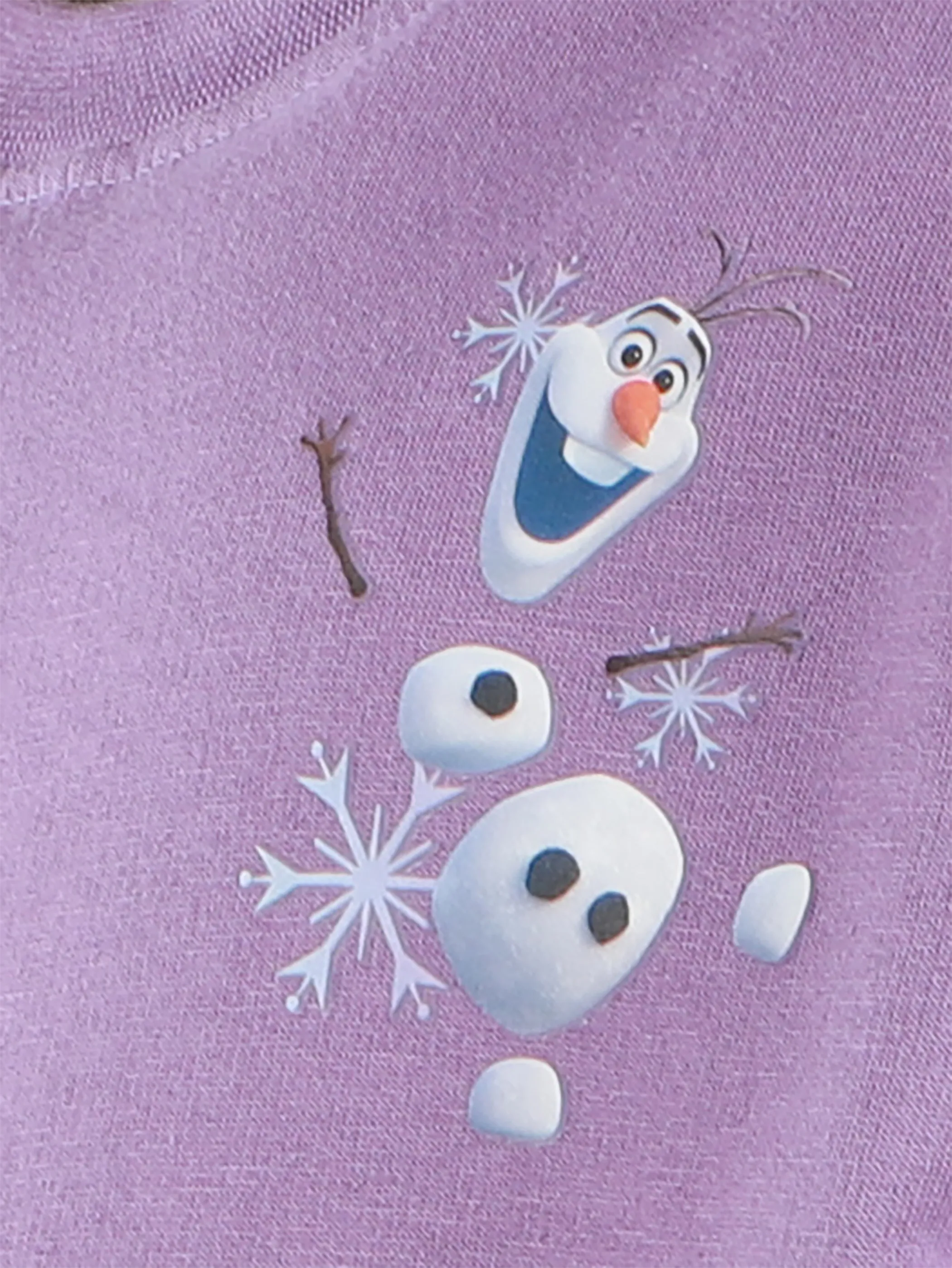 Frozen KM Sweatshirt mit Olaf/Elsa/Anna Print in lila Lila 914104 LILA 3