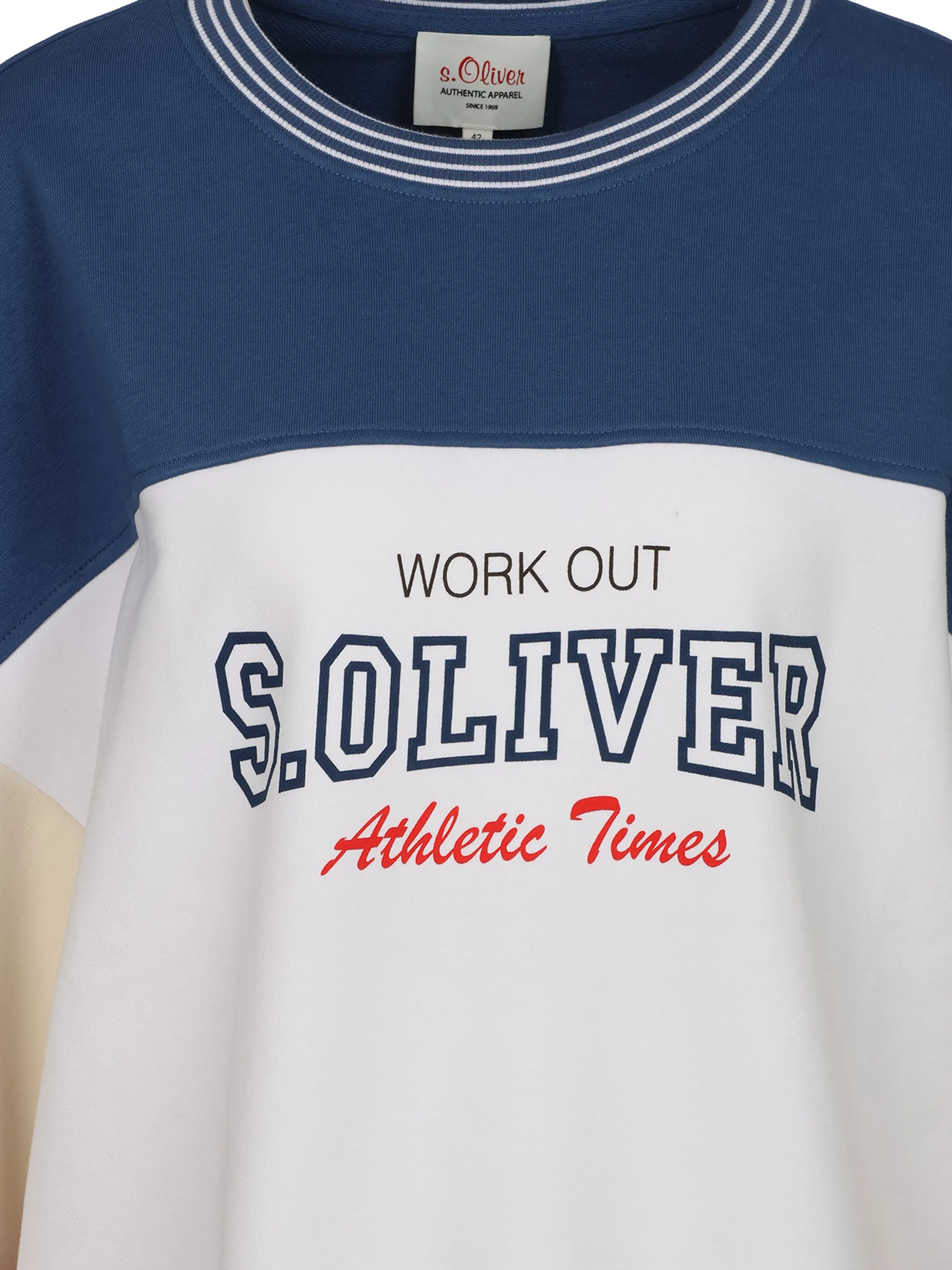 s.Oliver 2188317 Sweatshirt Blau 936190 55D3 3